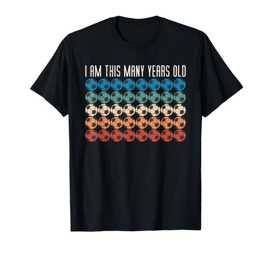 40Th Birthday Gift Soccer T-Shirt - Graphic Print Unisex - T-Shirt, Sweatshirt, Hoodie