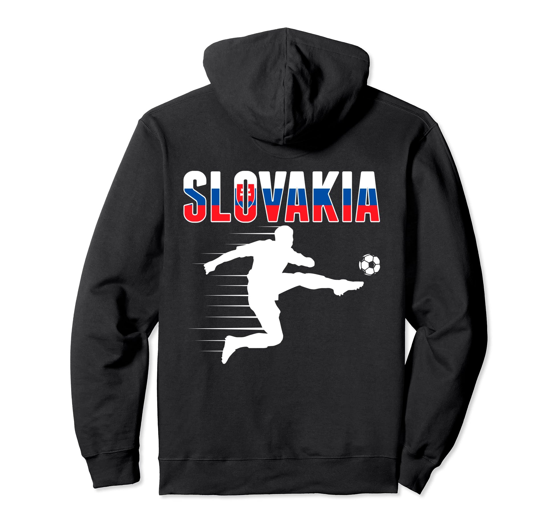 Slovakia Soccer Fans Jersey Proud Slovak Hoodie - Novelty Apparel Unisex - T-Shirt, Sweatshirt, Hoodie