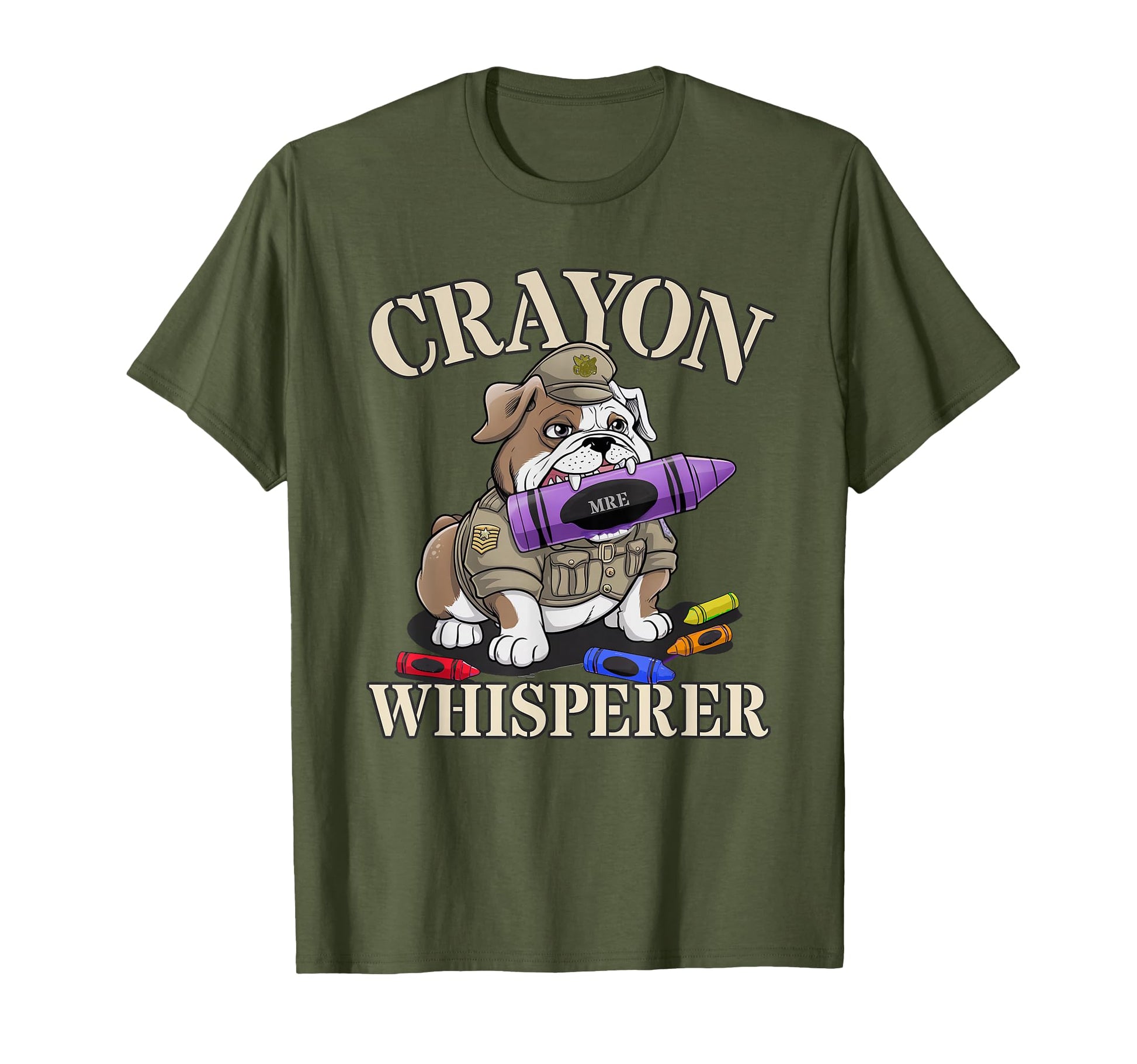 Funny Crayon Whisperer Squad T-Shirt - Fun Novelty Design for Adults - T-Shirt, Sweatshirt, Hoodie