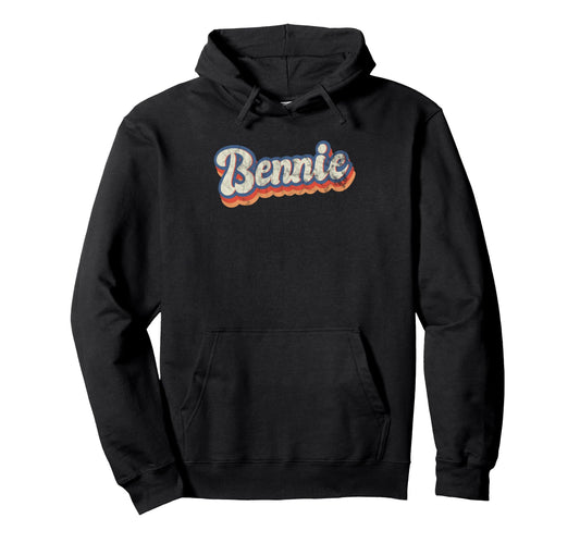 Bennie Personalized Name Custom Hoodie - Fun Novelty Design for Adults - T-Shirt, Sweatshirt, Hoodie
