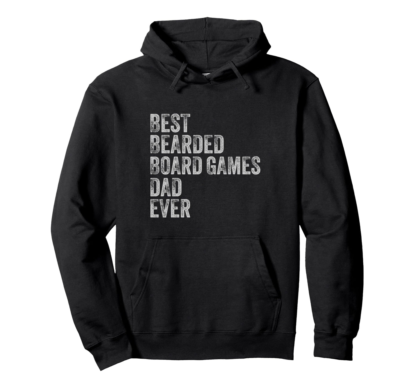 Best Bearded Board Games Dad Fathers Day Hoodie - Graphic Print for Adults - T-Shirt, Sweatshirt, Hoodie