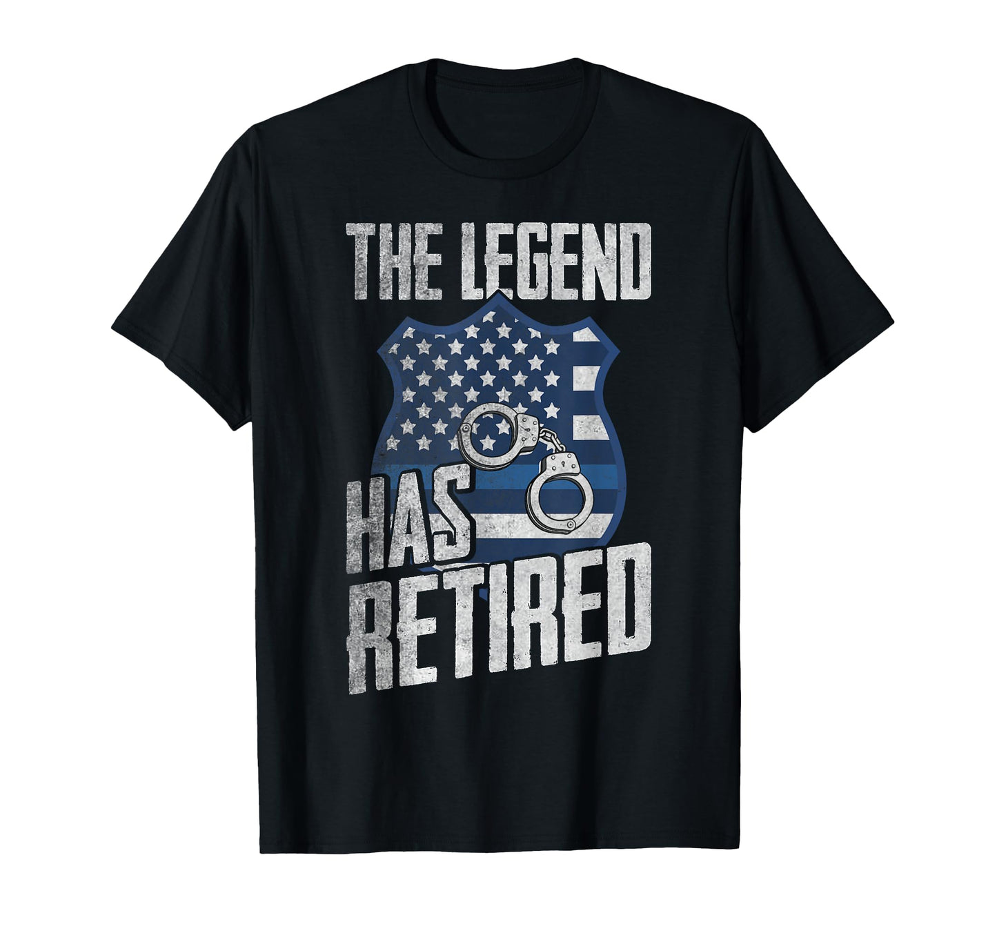 Legend Has Retired Usa Flag Funny T-Shirt - Unique Graphic Men Women - T-Shirt, Sweatshirt, Hoodie