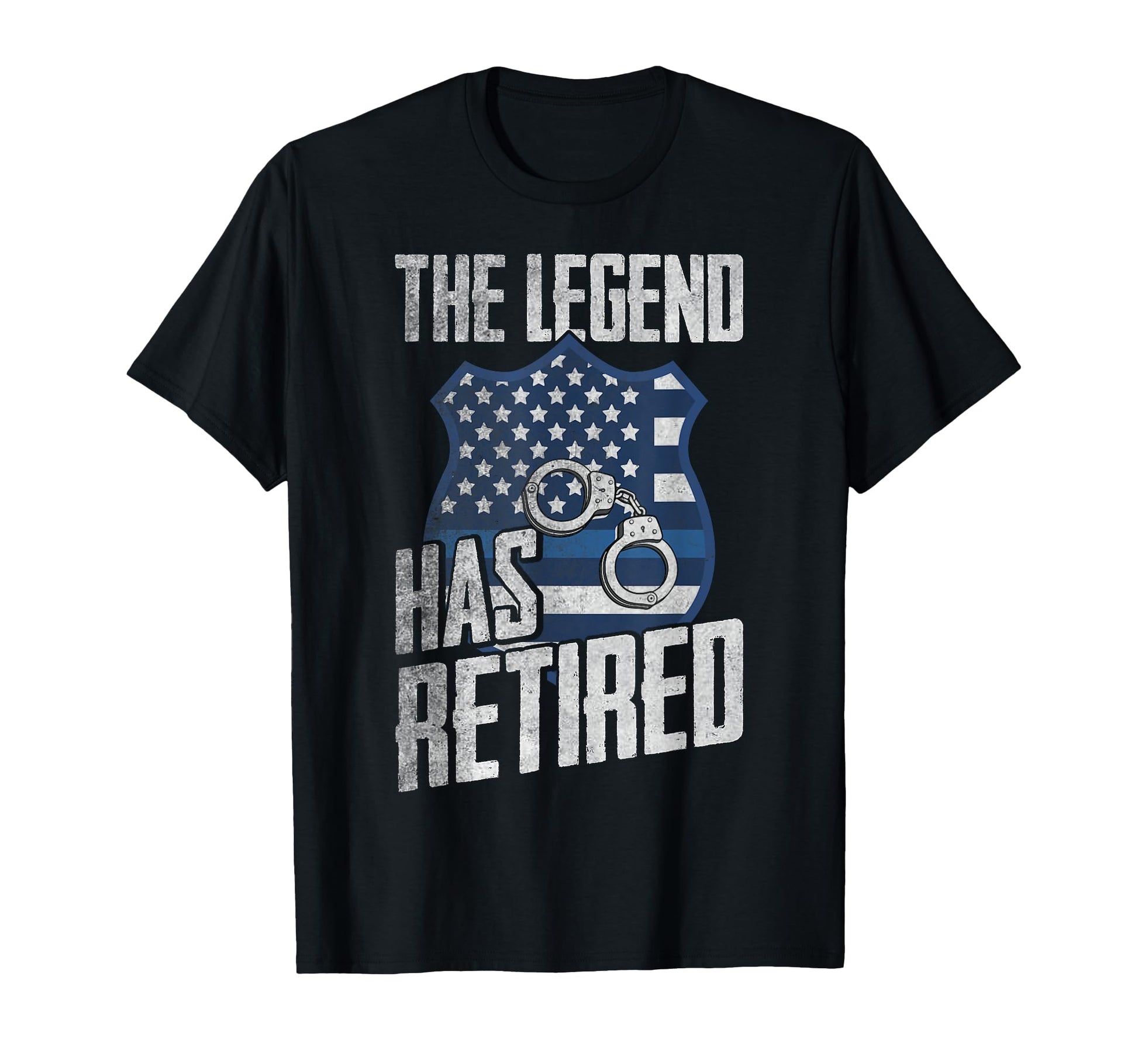 Legend Has Retired Usa Flag Funny T-Shirt - Unique Graphic Men Women - T-Shirt, Sweatshirt, Hoodie