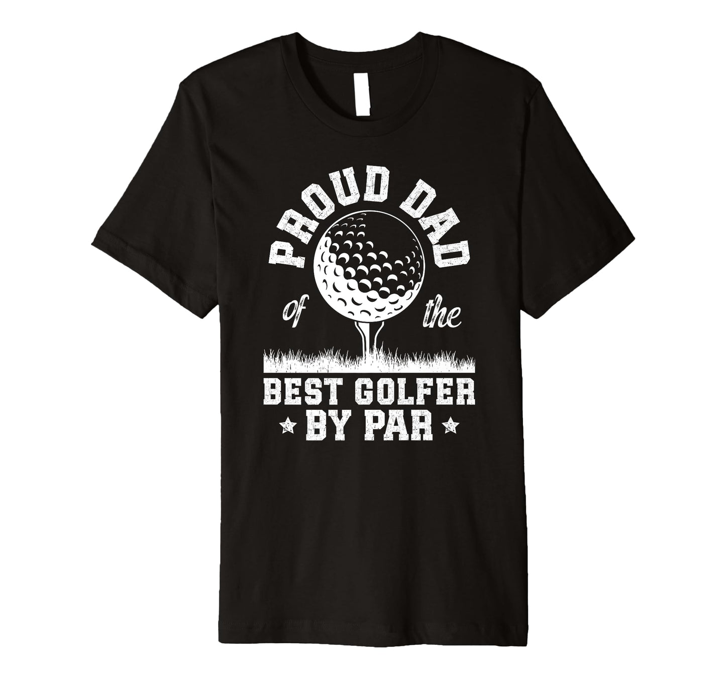Mens Proud Dad Golf Player Father T-Shirt - Custom Art Print Men Women - T-Shirt, Sweatshirt, Hoodie