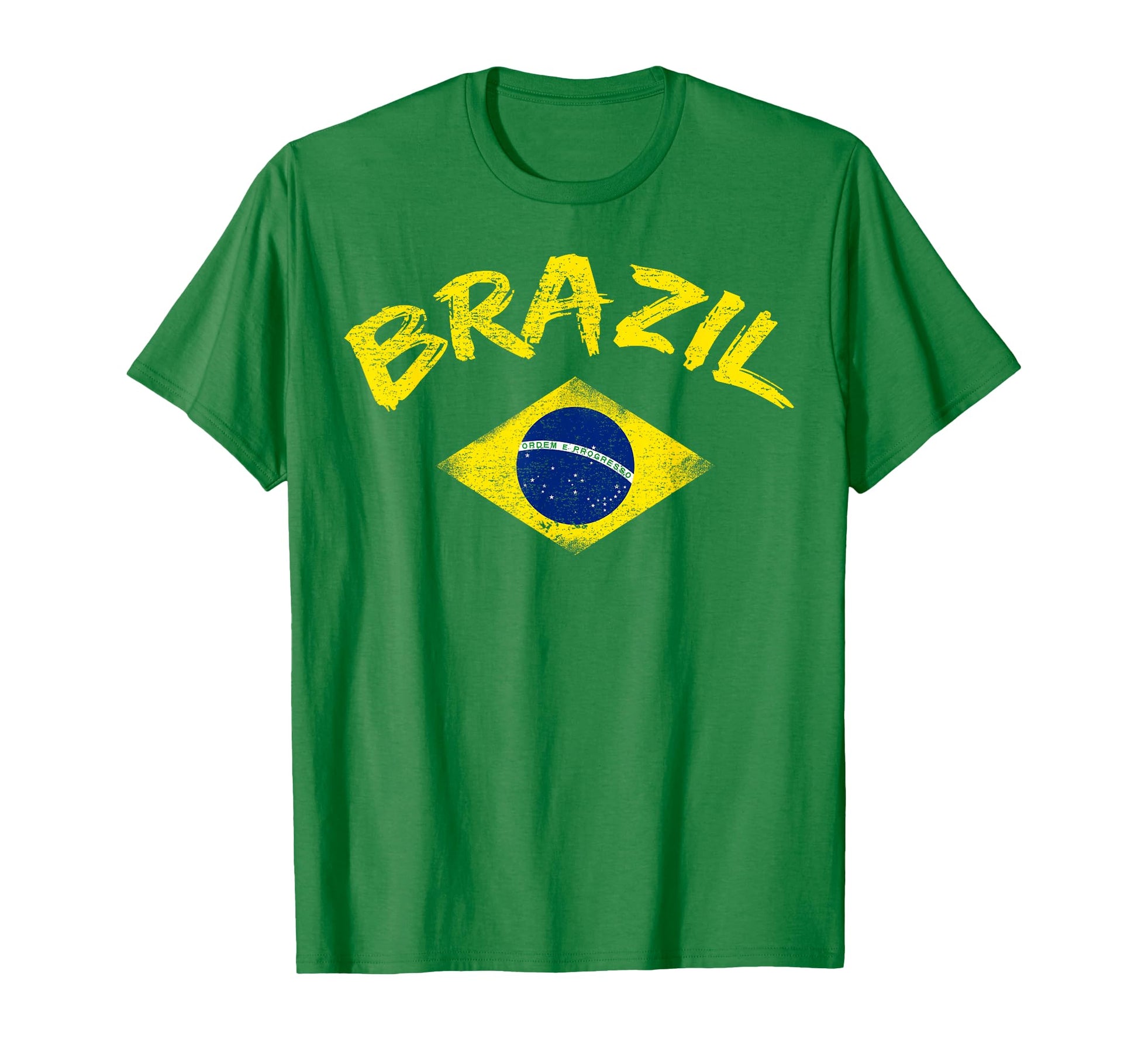 Brasil Brazilian National Flag Soccer T-Shirt - Graphic Print Men Women - T-Shirt, Sweatshirt, Hoodie