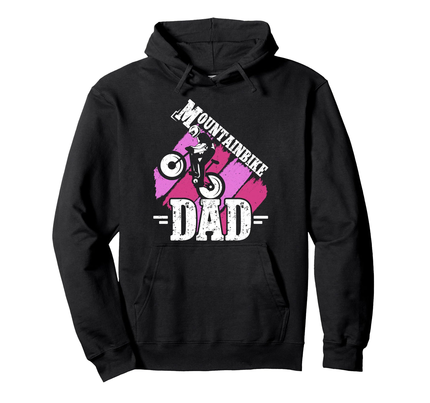 Mountain Bike Dad Mountain Biking Funny Hoodie - Trendy Graphic for Adults - T-Shirt, Sweatshirt, Hoodie