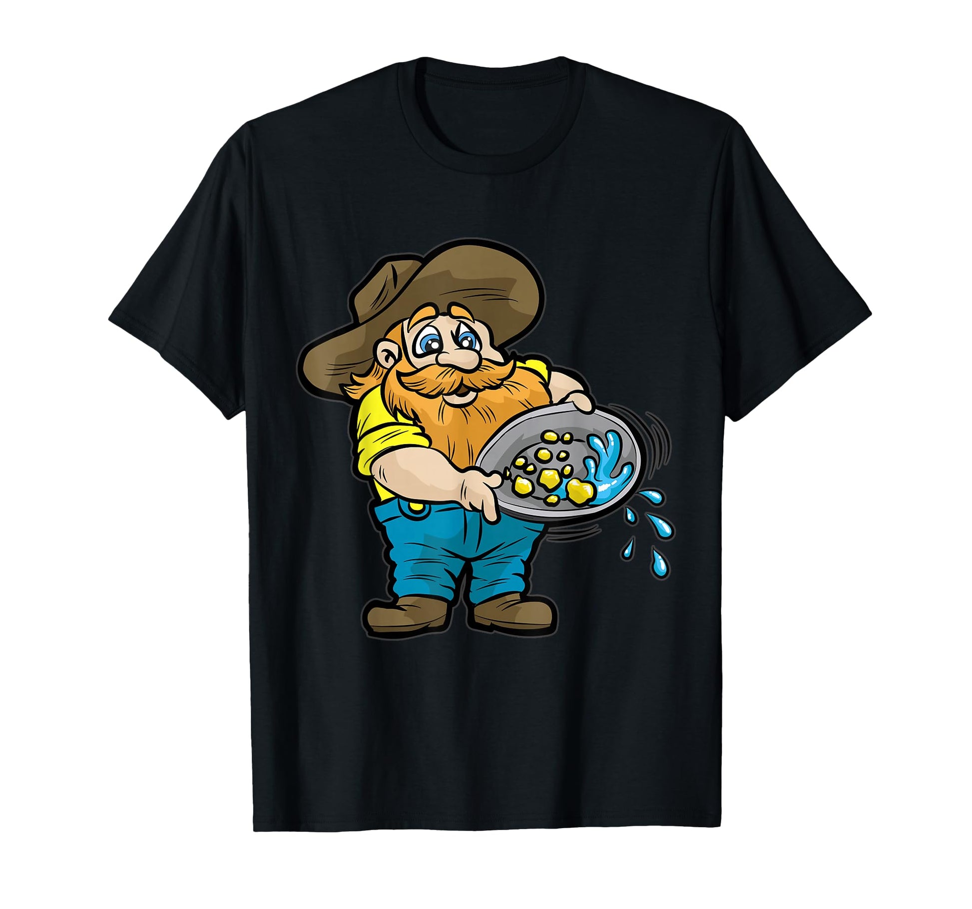 Yukon Goldminer Mining Miner Gold T-Shirt - Minimalist Print for Adults - T-Shirt, Sweatshirt, Hoodie
