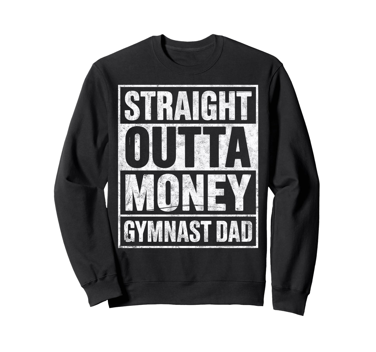 Funny Gymnastics Joke Straight Sweatshirt - Novelty Apparel for Adults - T-Shirt, Sweatshirt, Hoodie