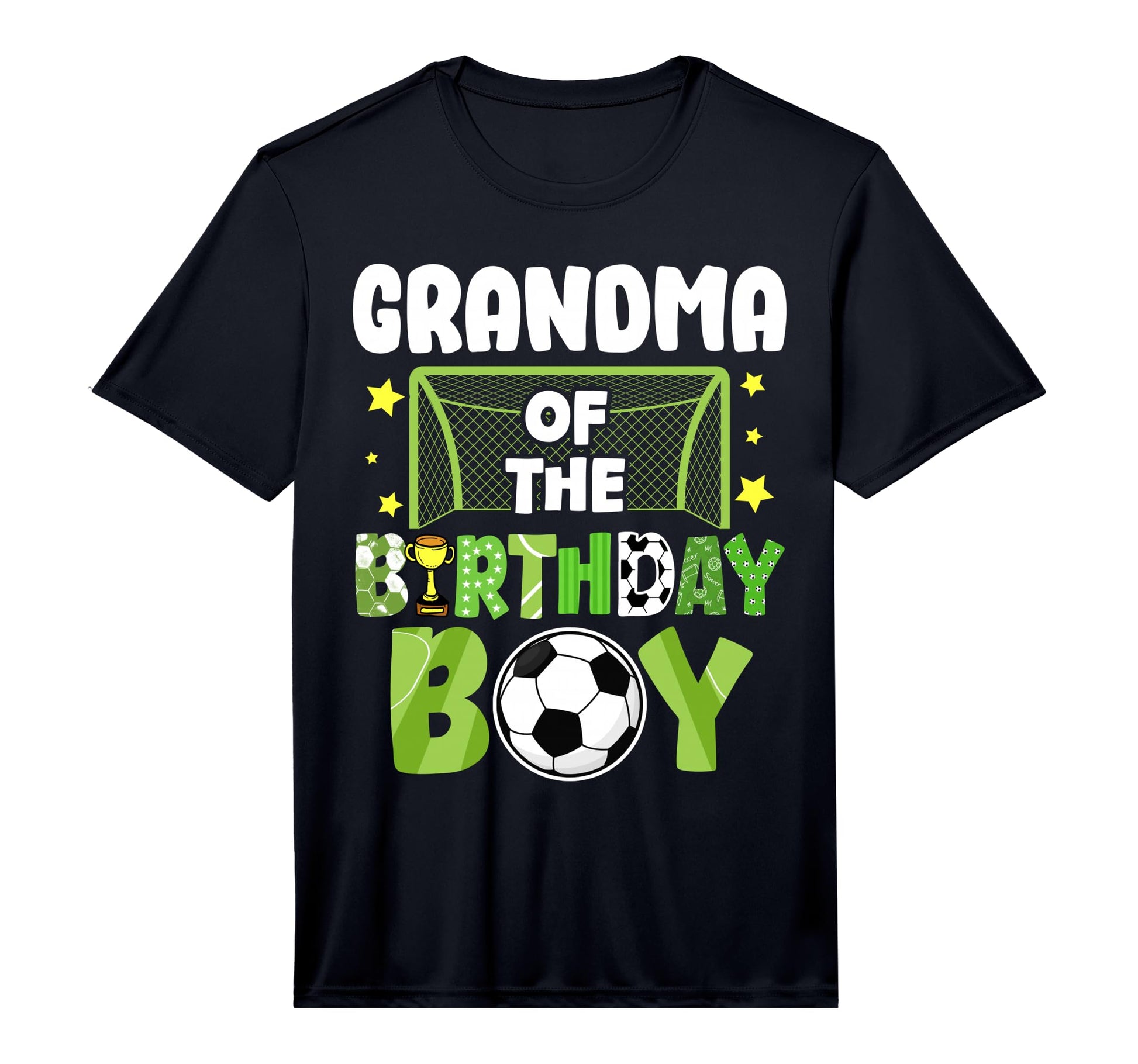 Mens Soccer Grandma Birthday Party T-Shirt - Minimalist Print Men Women - T-Shirt, Sweatshirt, Hoodie