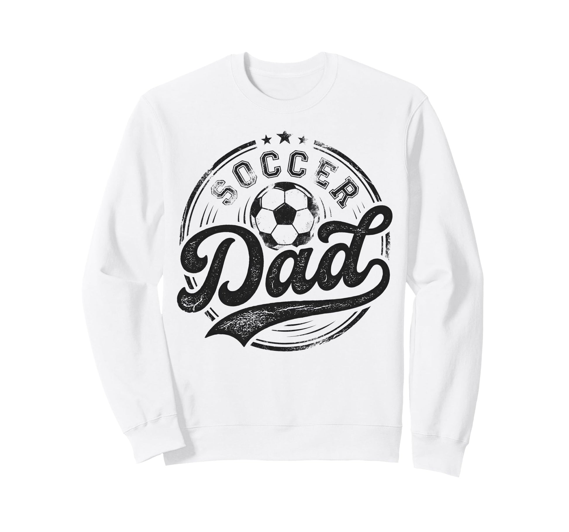 Soccer Dad Funny Fathers Day Sweatshirt - Custom Art Print for Adults - T-Shirt, Sweatshirt, Hoodie