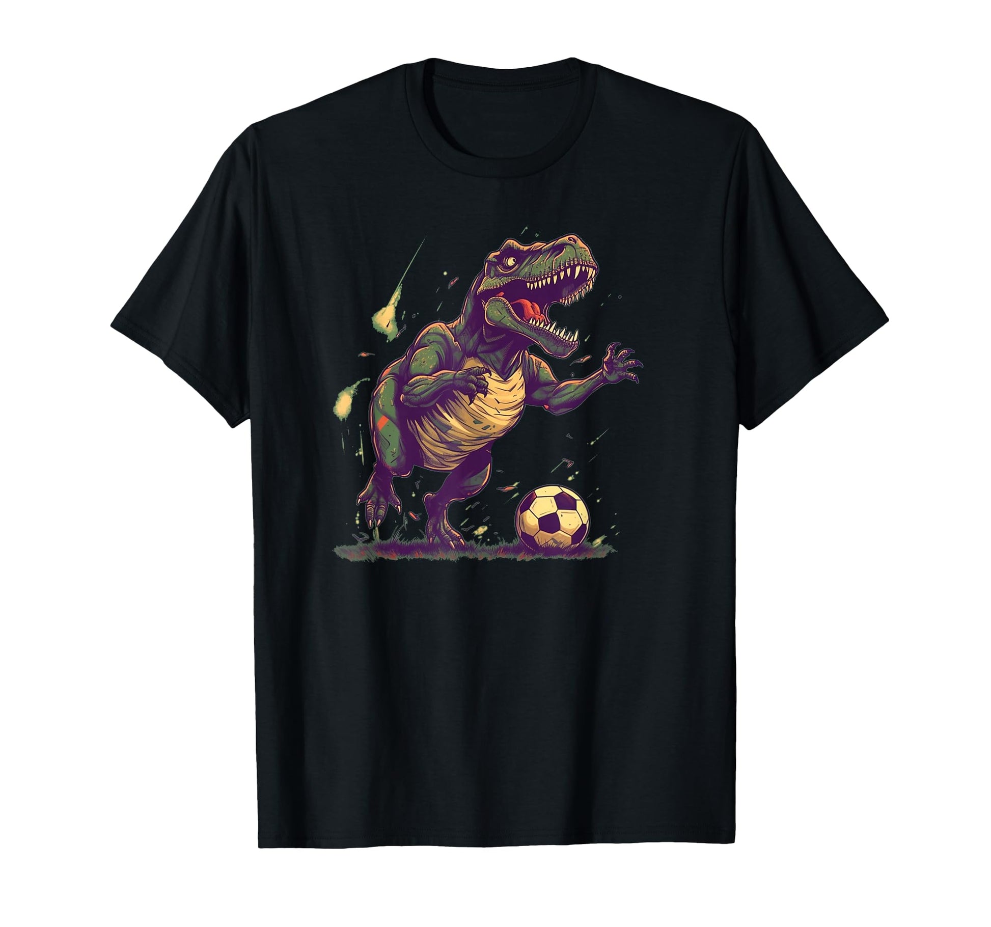 T Rex Dinosaur Soccer Player And Lovers T-Shirt - Trendy Graphic Men Women - T-Shirt, Sweatshirt, Hoodie