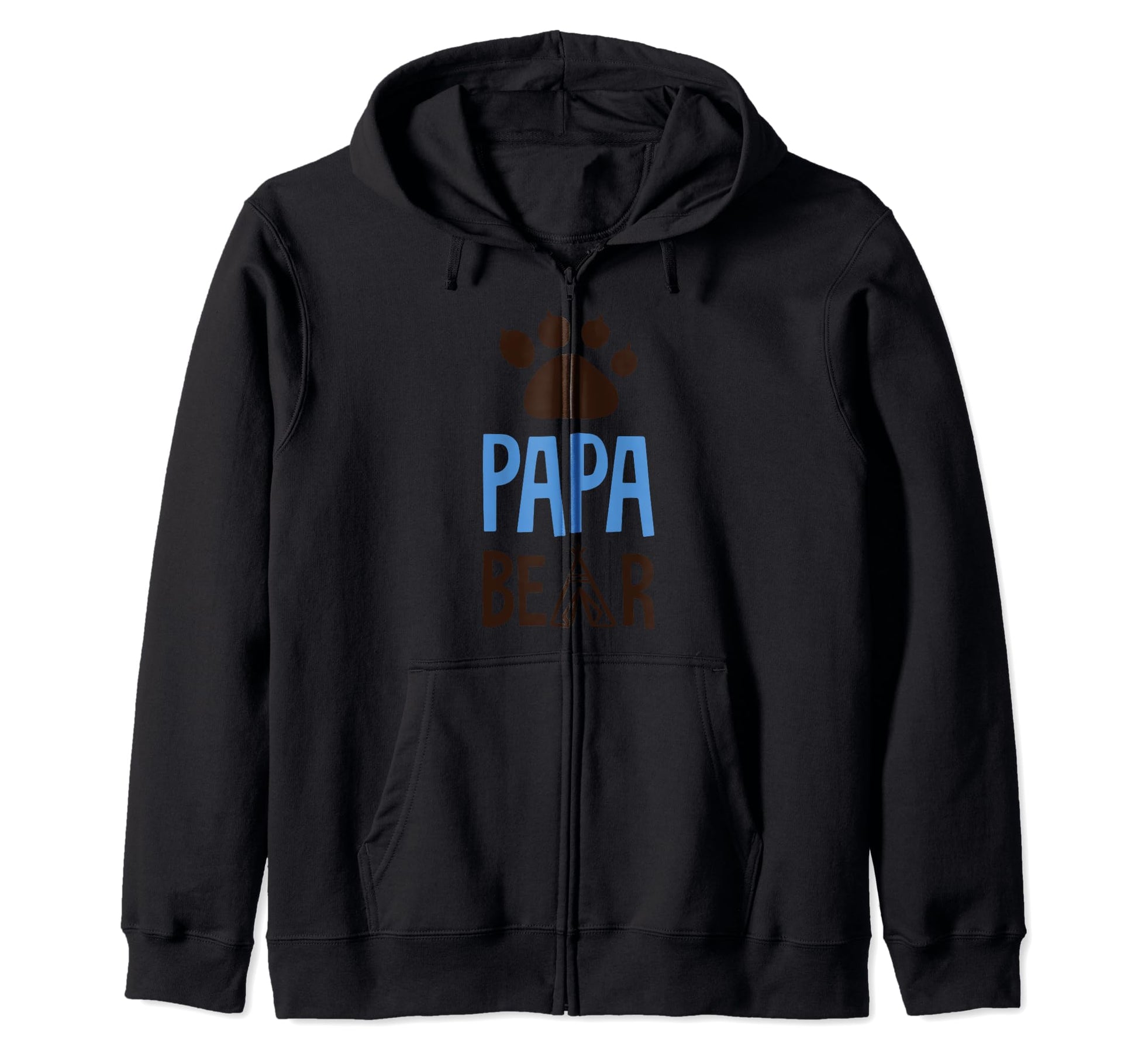 Papa Bear Paw Nice Gift Dad Sweatshirt - Fun Novelty Design for Adults - T-Shirt, Sweatshirt, Hoodie