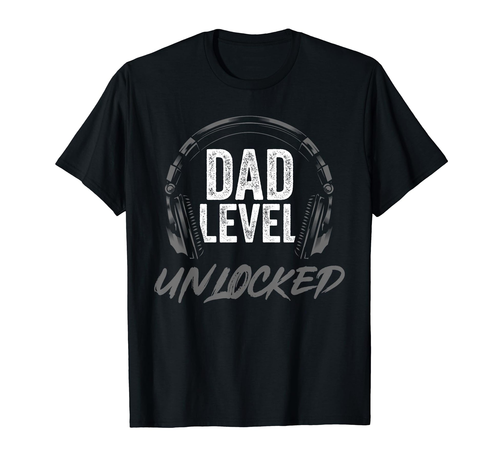 Gamer Dad Fathers Day Dad Level T-Shirt - Trendy Graphic Men Women - T-Shirt, Sweatshirt, Hoodie