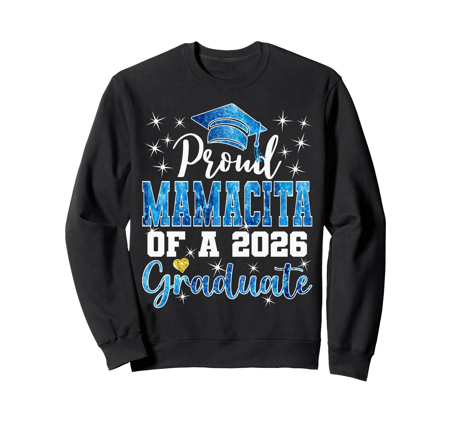Super Proud Mamacita 2026 Sweatshirt - Minimalist Print for Adults - T-Shirt, Sweatshirt, Hoodie
