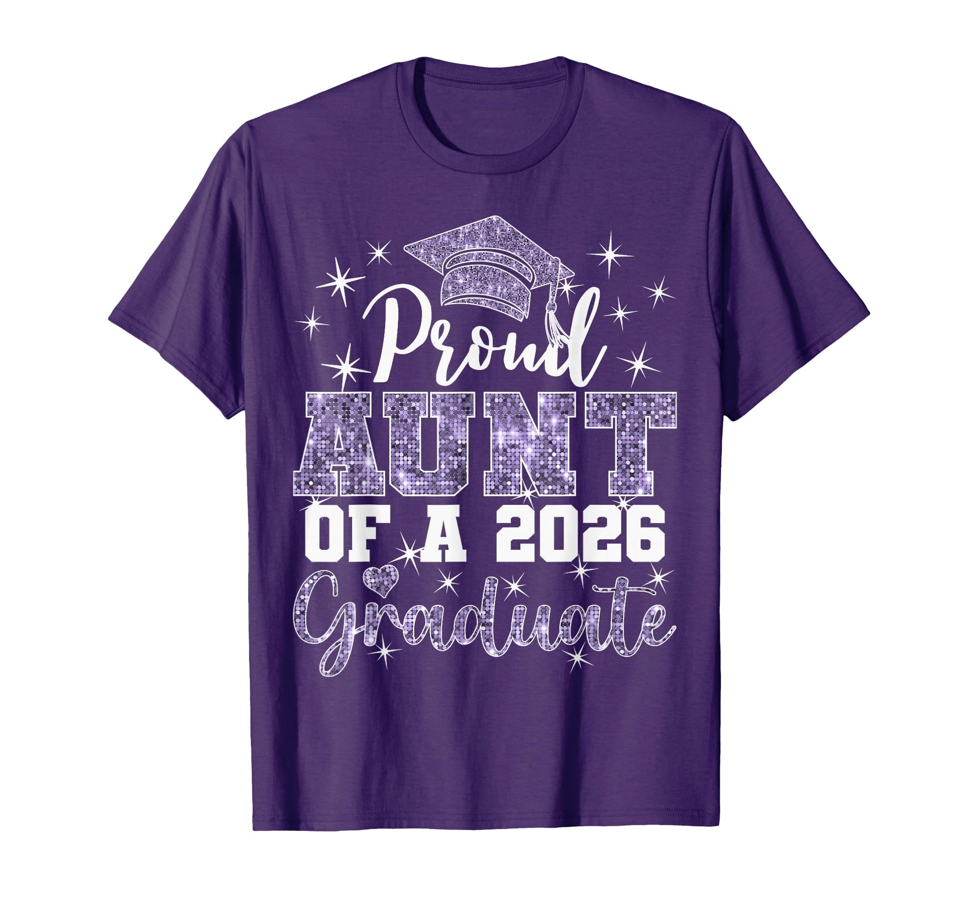 Super Proud Aunt 2026 Graduate Senior T-Shirt - Unique Graphic Unisex - T-Shirt, Sweatshirt, Hoodie
