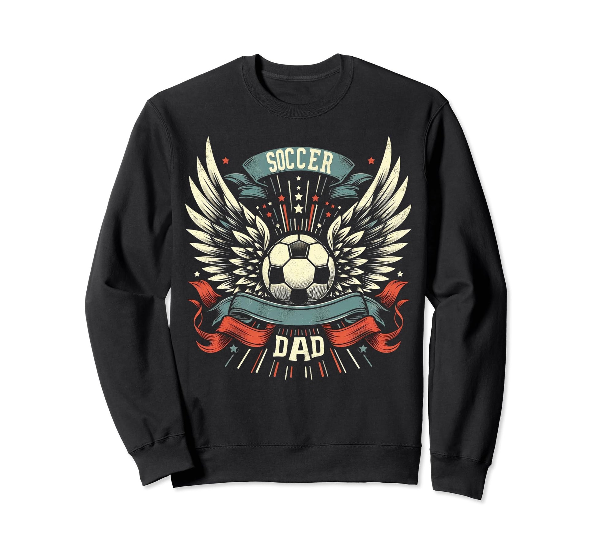 Soccer Dad Family Matching Dad Fathers Sweatshirt - Trendy Graphic Unisex - T-Shirt, Sweatshirt, Hoodie