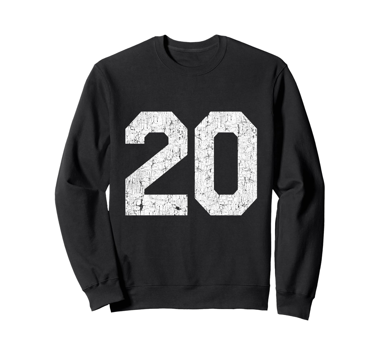 Jersey Uniform Number 20 20Th Sweatshirt - Trendy Graphic for Adults - T-Shirt, Sweatshirt, Hoodie