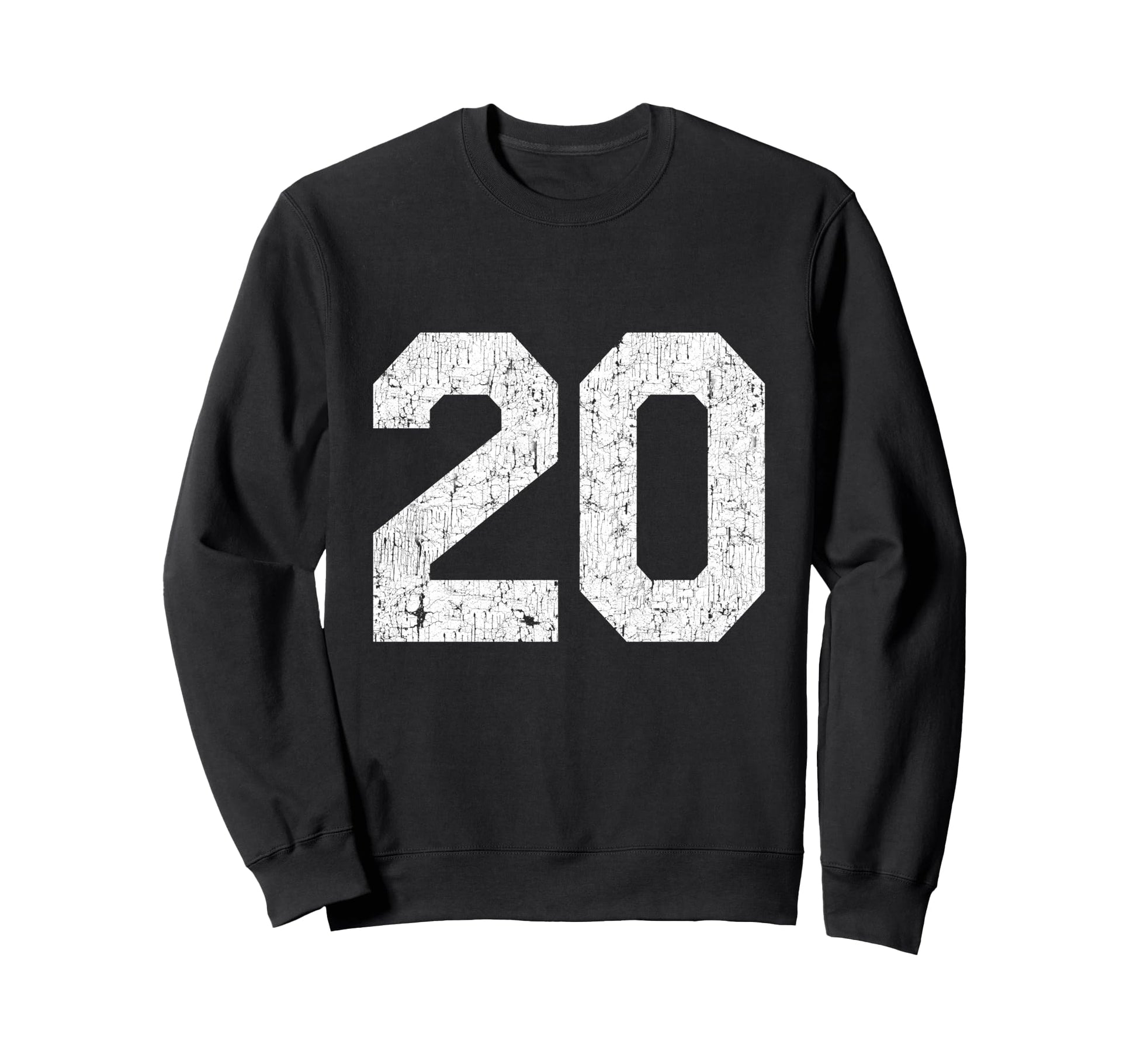 Jersey Uniform Number 20 20Th Sweatshirt - Trendy Graphic for Adults - T-Shirt, Sweatshirt, Hoodie