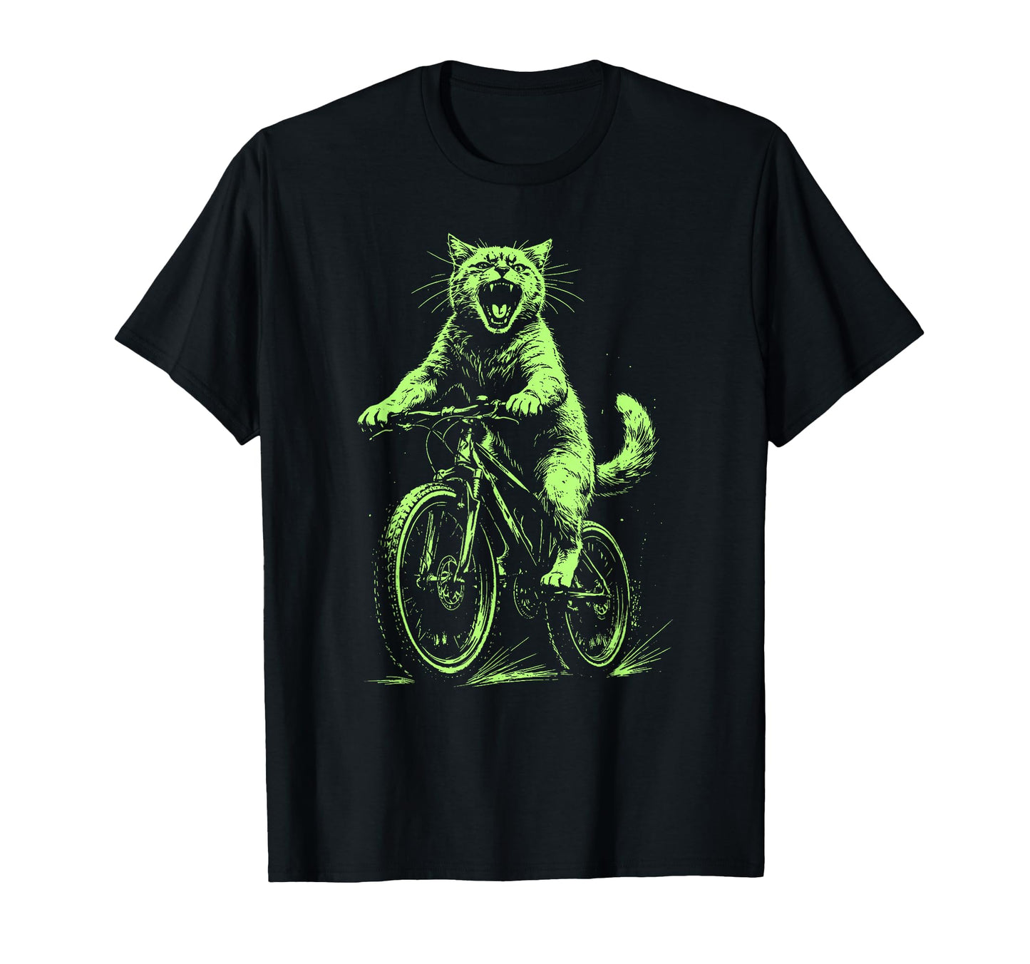Funny Cat Going Cycling Cat Dad Cat Mom T-Shirt - Novelty Apparel Men Women - T-Shirt, Sweatshirt, Hoodie