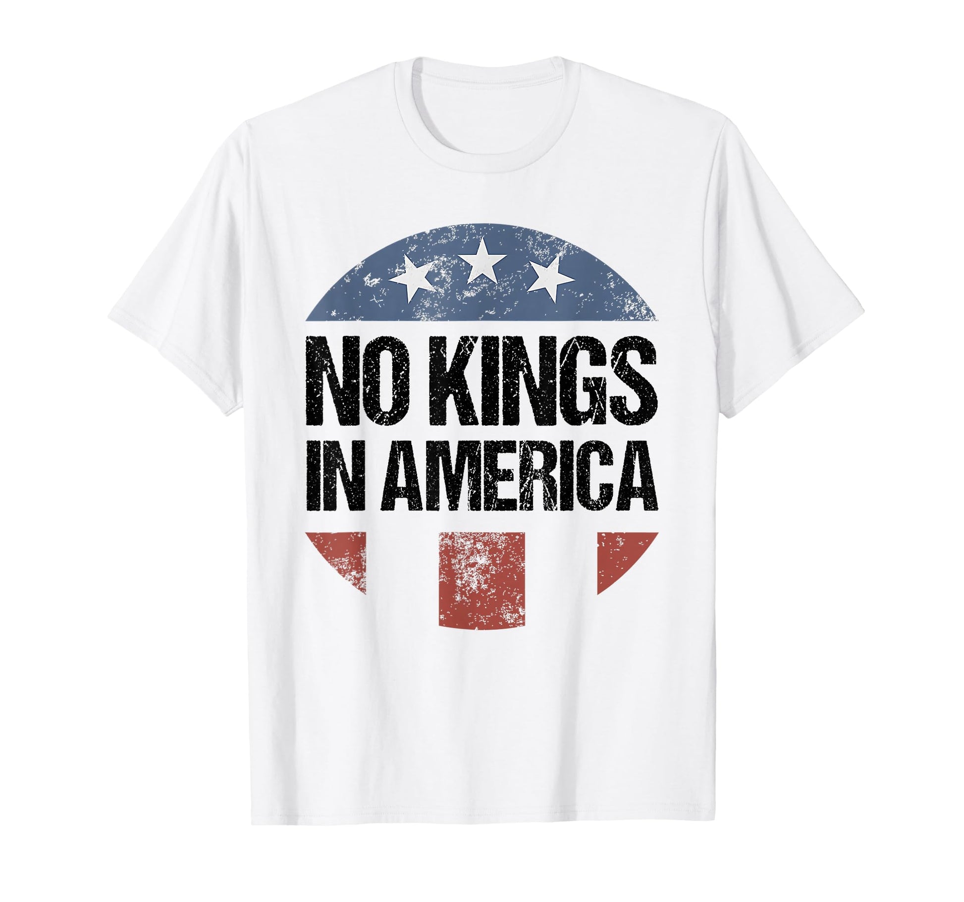 No Kings America Patriotic No Kings T-Shirt - Streetwear Style Unisex - T-Shirt, Sweatshirt, Hoodie