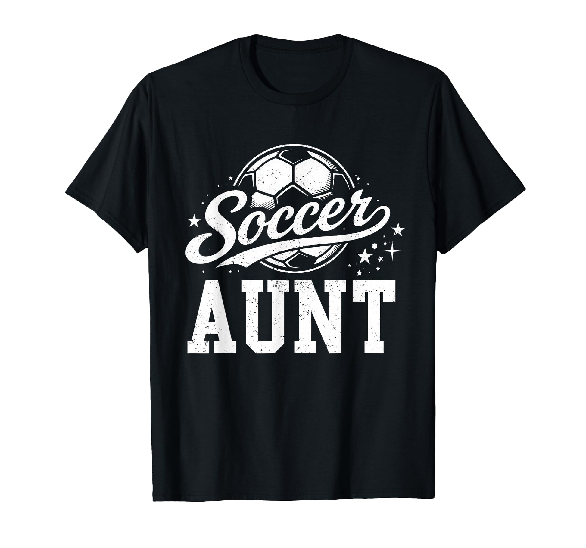 Soccer Aunt Family Matching Soccer T-Shirt - Minimalist Print Men Women - T-Shirt, Sweatshirt, Hoodie