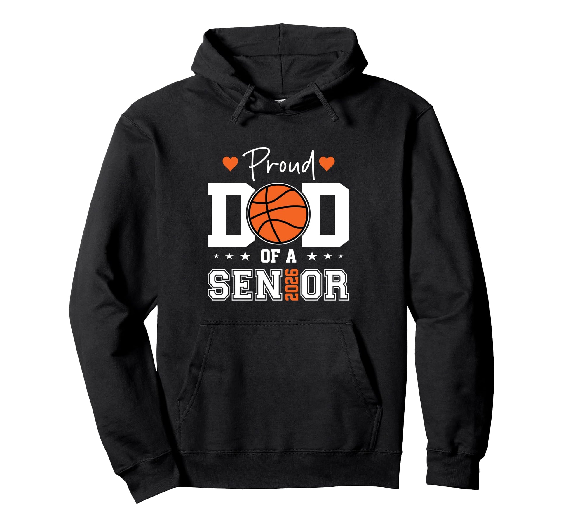 Proud Dad 2026 Senior Graduate Hoodie - Unique Graphic Men Women - T-Shirt, Sweatshirt, Hoodie