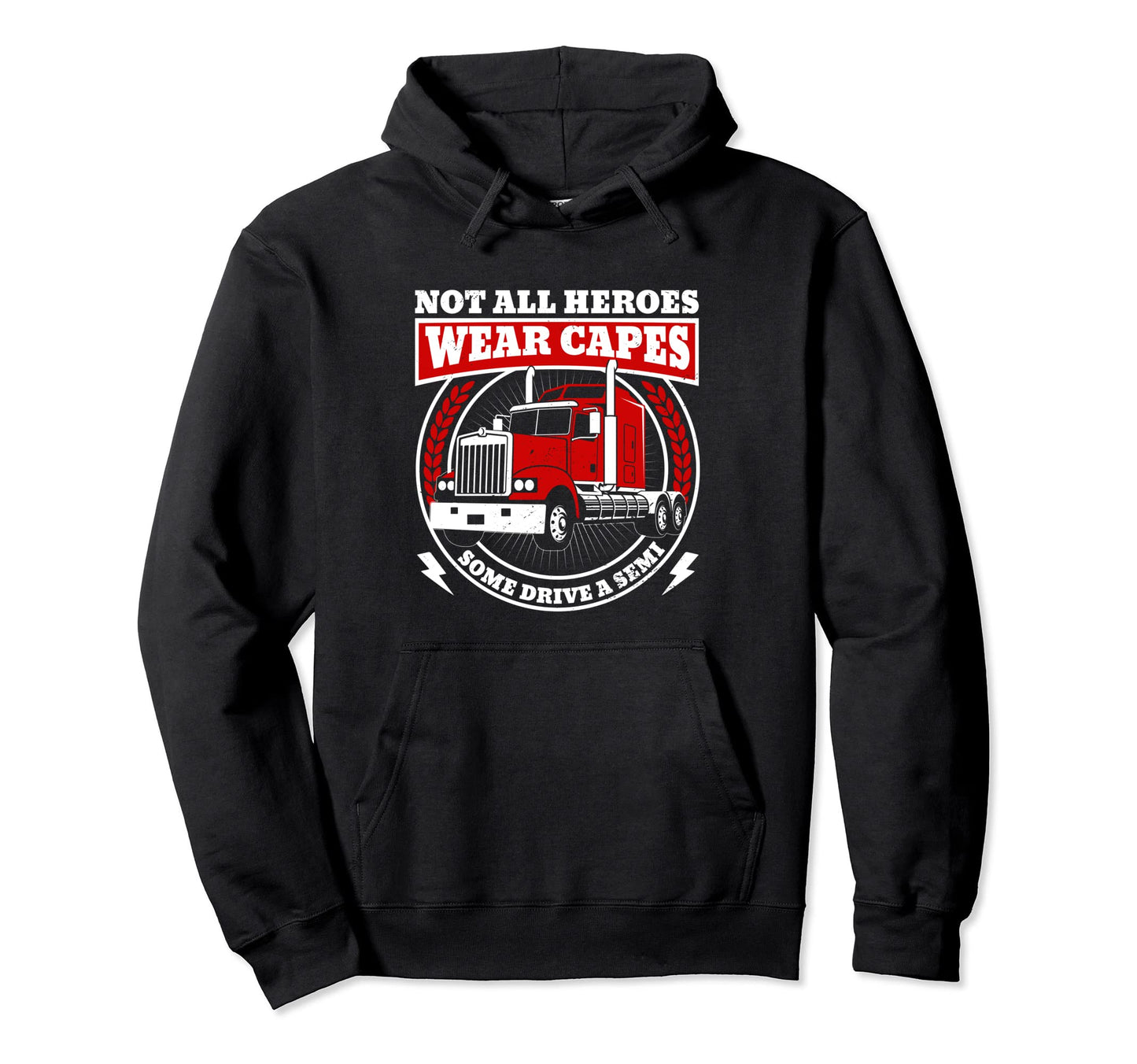 Truck Driver Trucker Freighter Hoodie - Casual Everyday Wear for Adults - T-Shirt, Sweatshirt, Hoodie