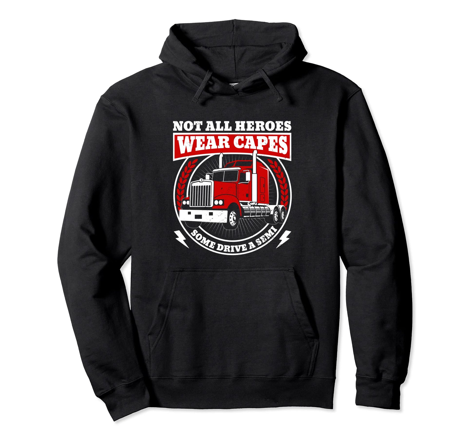 Truck Driver Trucker Freighter Hoodie - Casual Everyday Wear for Adults - T-Shirt, Sweatshirt, Hoodie