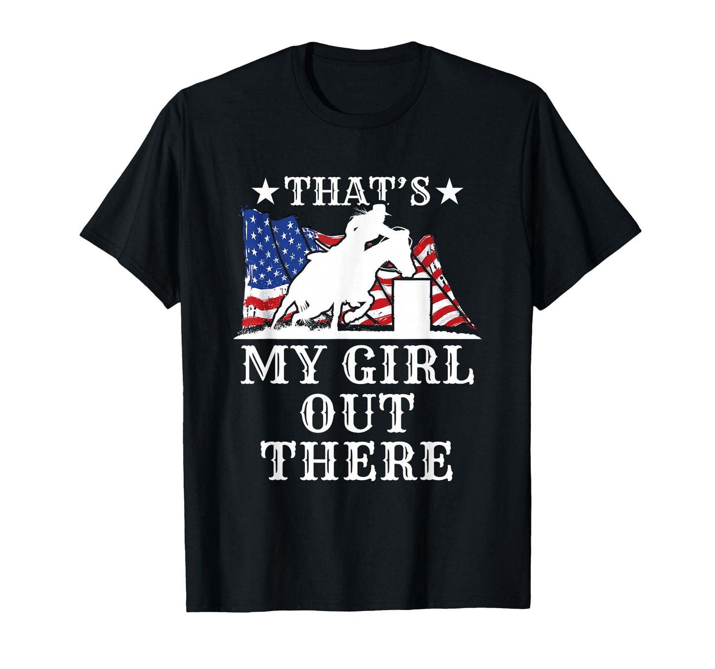 Barrel Racing Dad Thats My Out There T-Shirt - Minimalist Print Unisex - T-Shirt, Sweatshirt, Hoodie