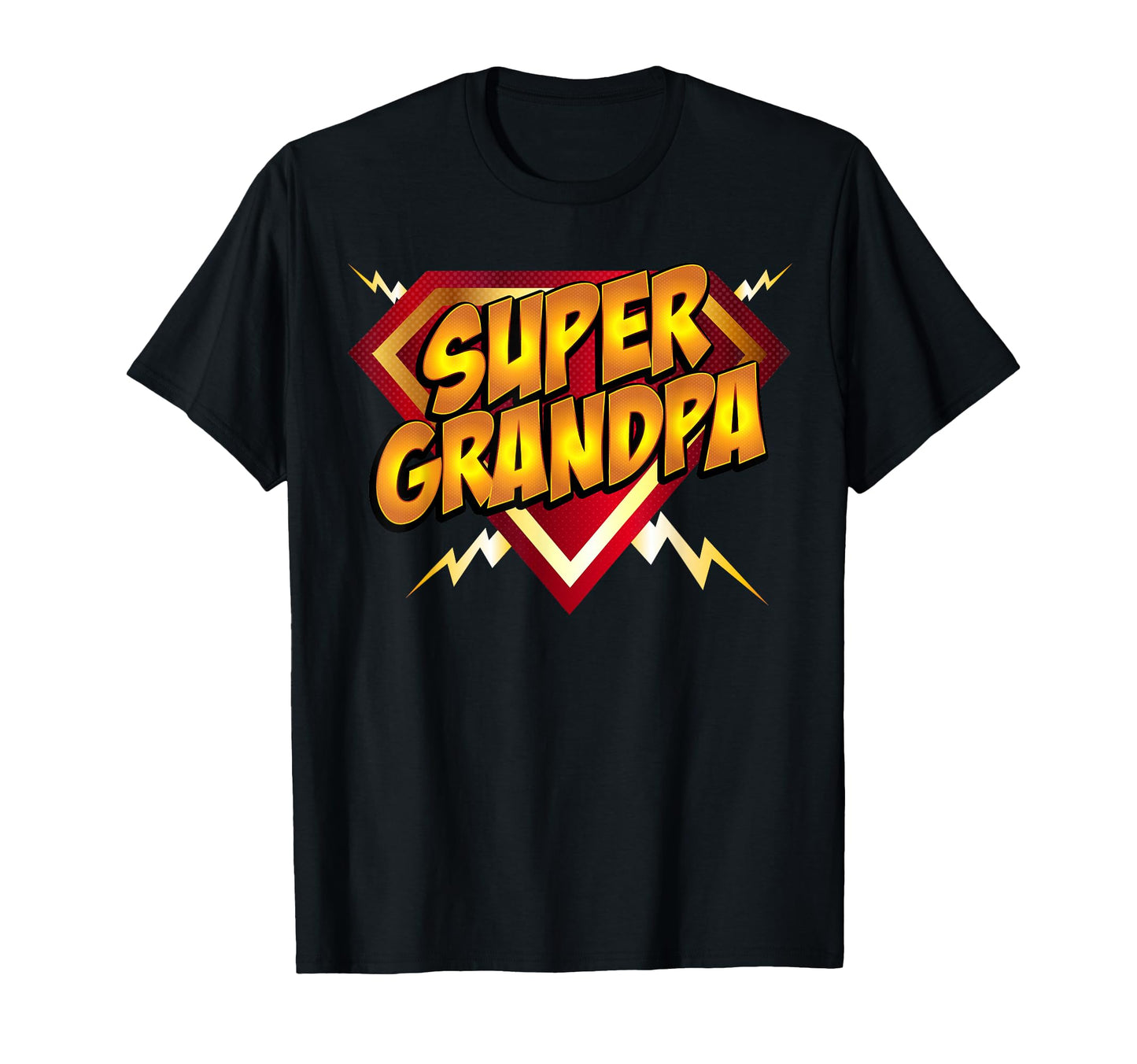 Super Grandpa Superhero Grandfather T-Shirt - Unique Graphic Men Women - T-Shirt, Sweatshirt, Hoodie