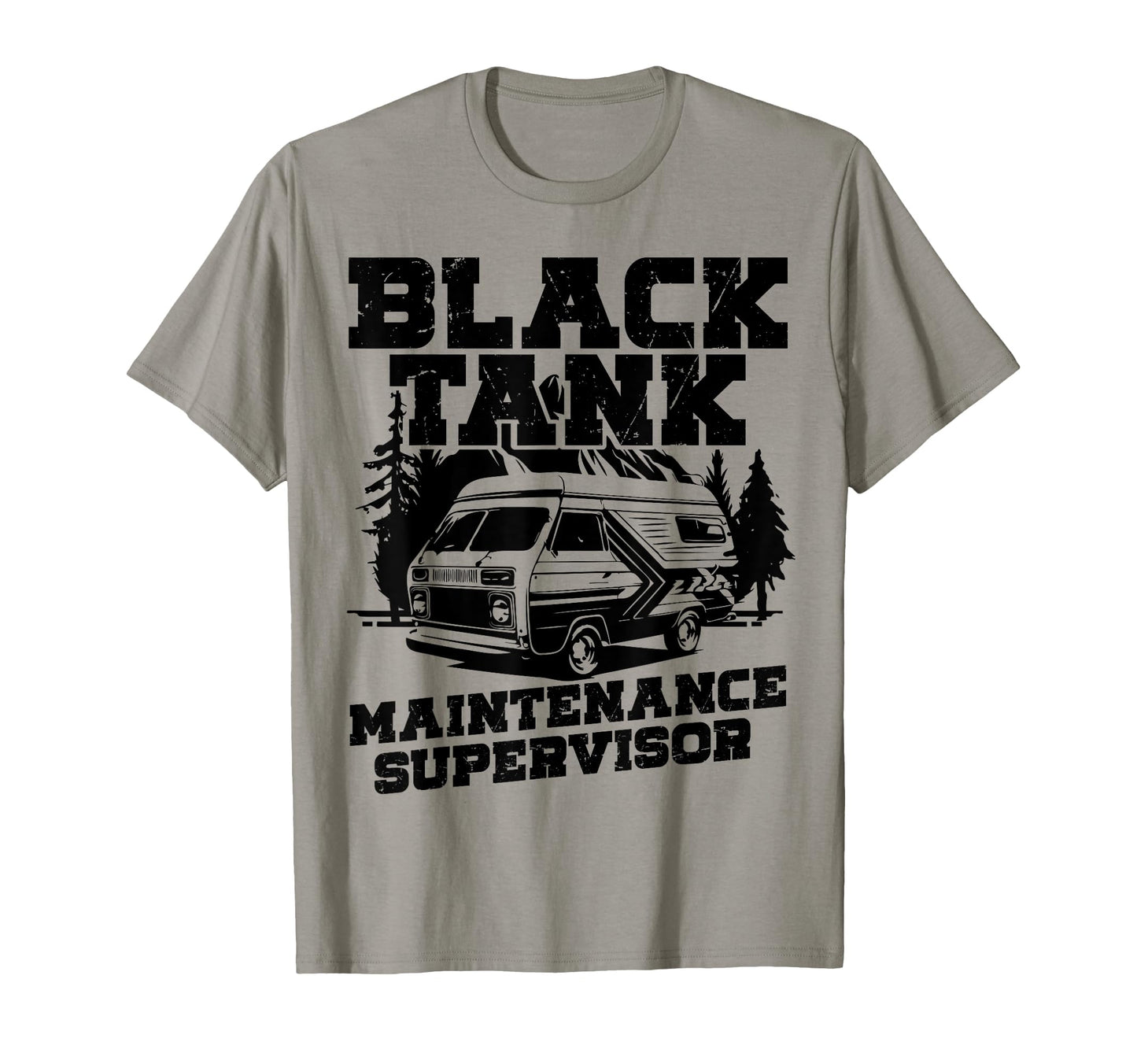 Black Tank Maintenance T-Shirt - Casual Everyday Wear for Adults - T-Shirt, Sweatshirt, Hoodie