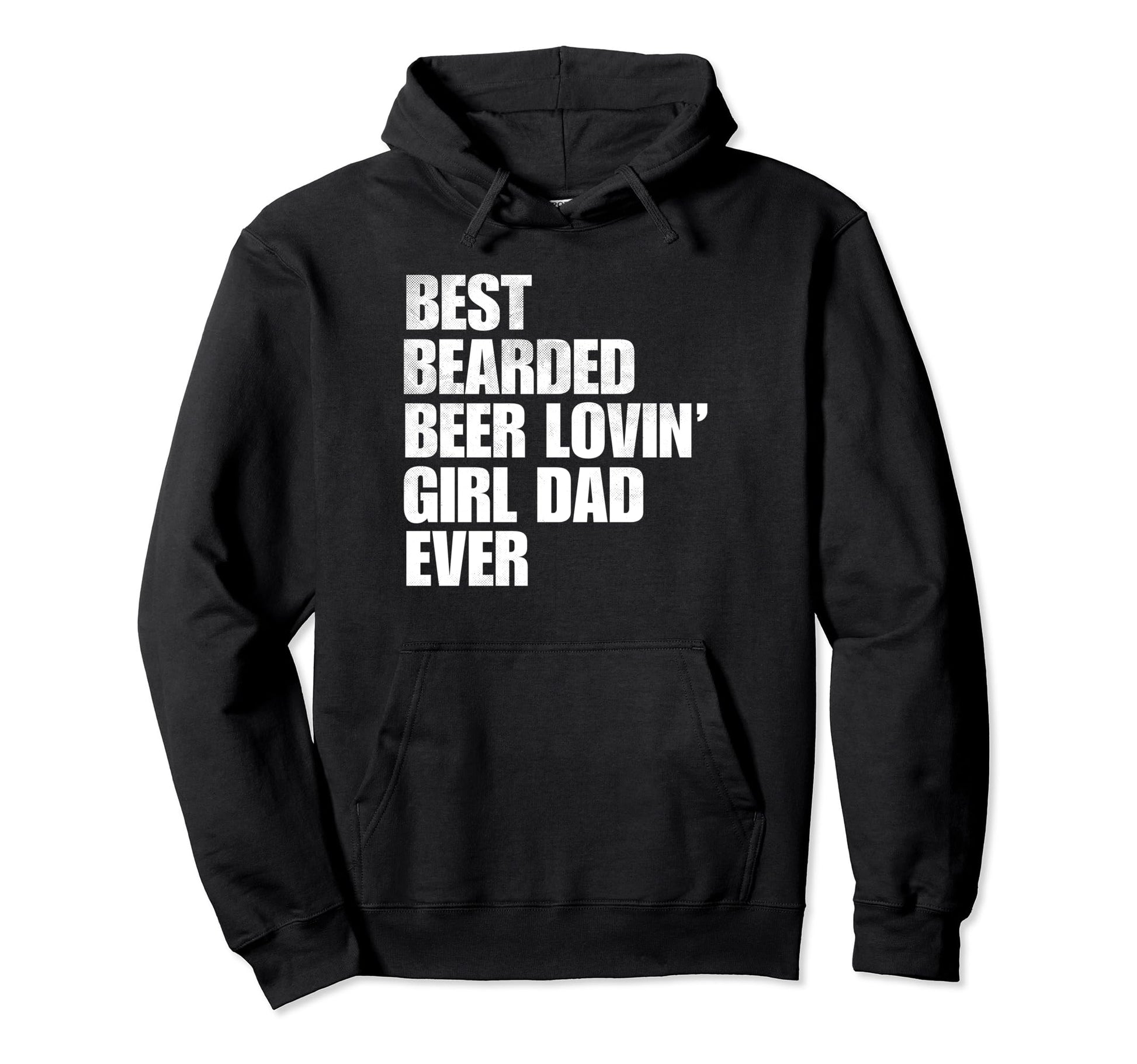 Best Bearded Beer Loving Dad Ever Hoodie - Aesthetic Graphic Men Women - T-Shirt, Sweatshirt, Hoodie