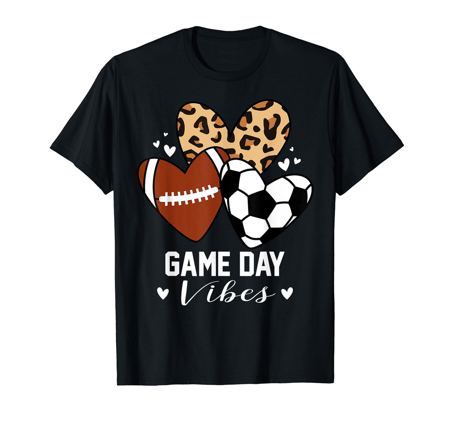 Game Day Vibes Funny Soccer Football T-Shirt - Unique Graphic for Adults - T-Shirt, Sweatshirt, Hoodie