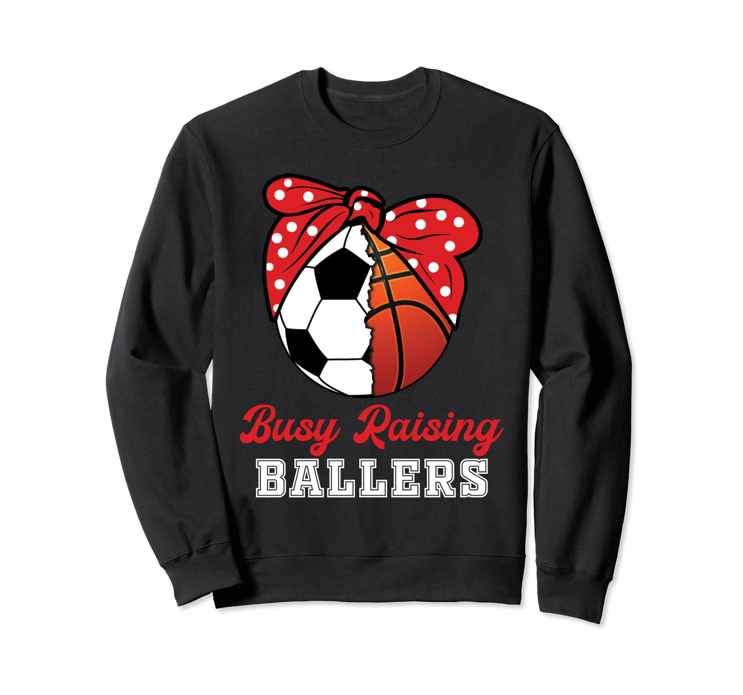 Basketball Soccer Gamer Mom Bandana Sweatshirt - Minimalist Print Unisex - T-Shirt, Sweatshirt, Hoodie