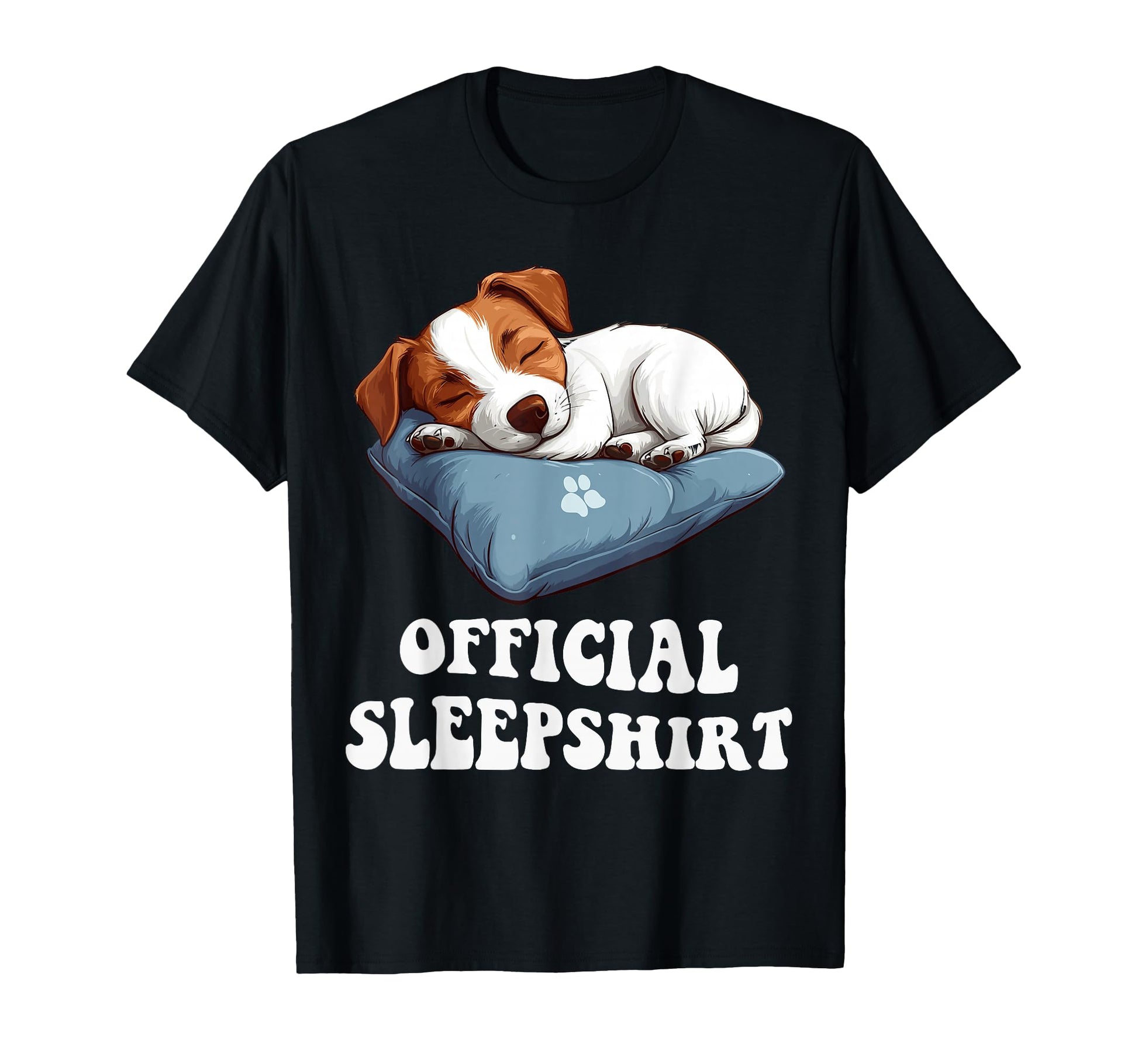 Jack Russell Sleepshirt Dog Lover Sleepwear T-Shirt - Unique Graphic Unisex - T-Shirt, Sweatshirt, Hoodie