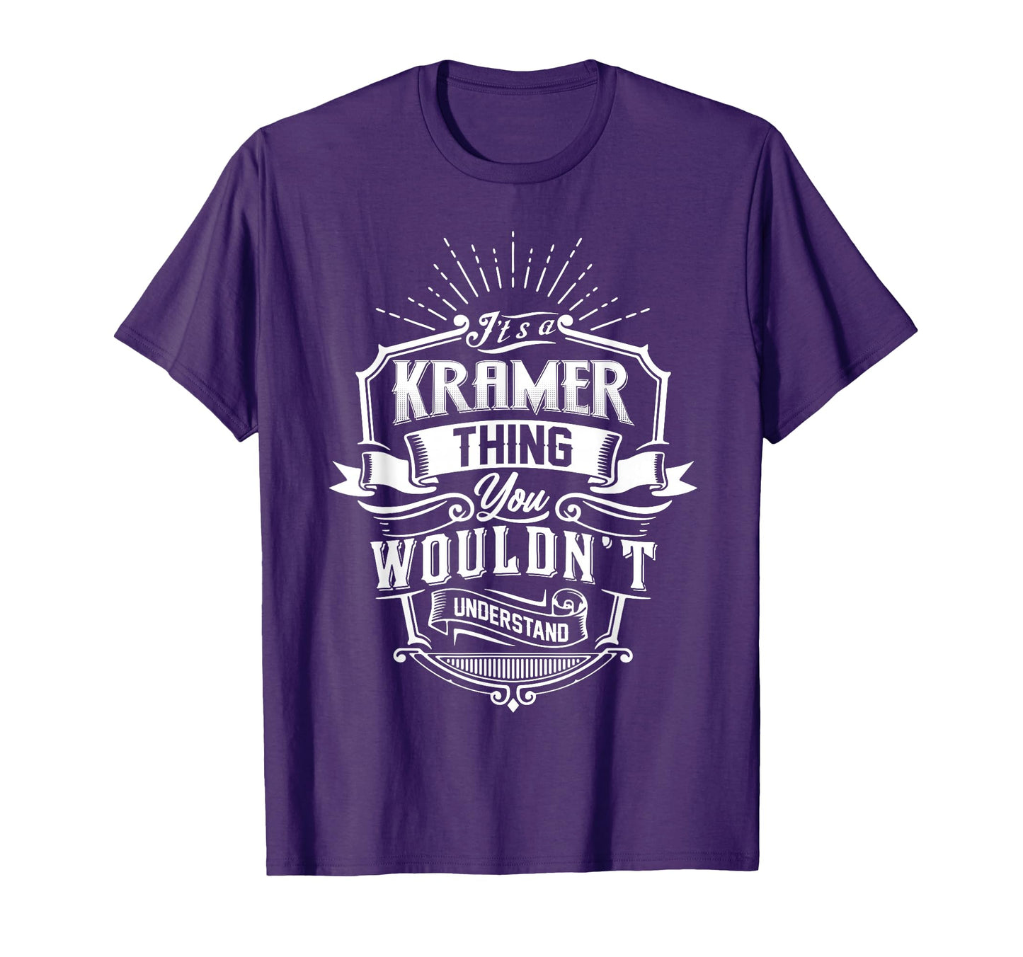 Its Kramer Thing You Wouldnt T-Shirt - Novelty Apparel for Adults - T-Shirt, Sweatshirt, Hoodie