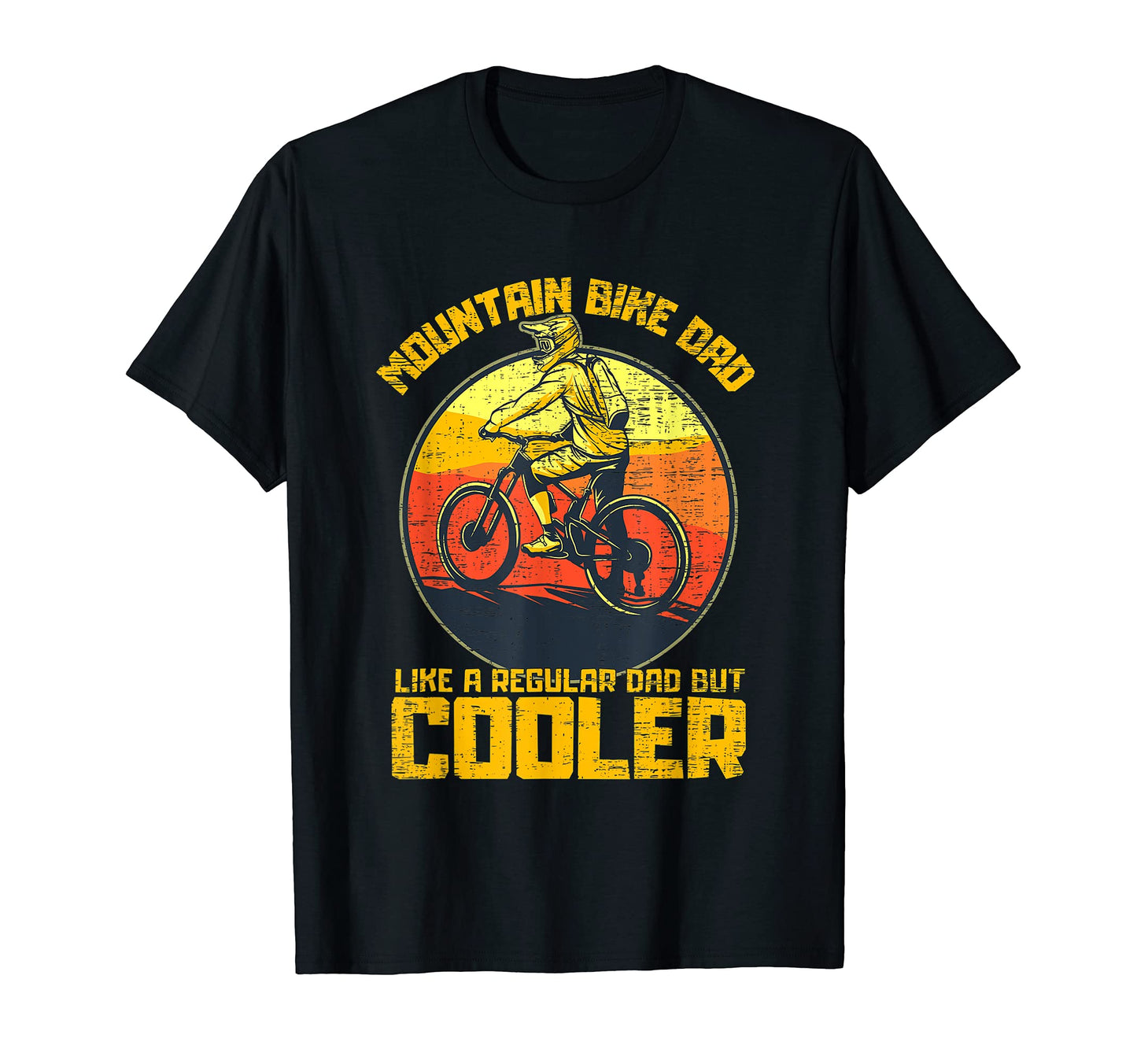 Mountain Bike Dad Like Regular Dad But T-Shirt - Aesthetic Graphic Unisex - T-Shirt, Sweatshirt, Hoodie