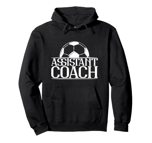Assistant Football Trainer Hoodie - Minimalist Print Men Women - T-Shirt, Sweatshirt, Hoodie