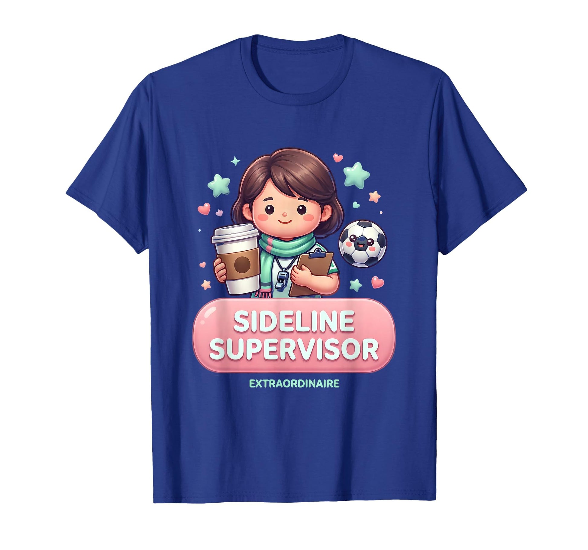 Sideline Supervisor Extraordinaire T-Shirt - Graphic Print for Adults - T-Shirt, Sweatshirt, Hoodie
