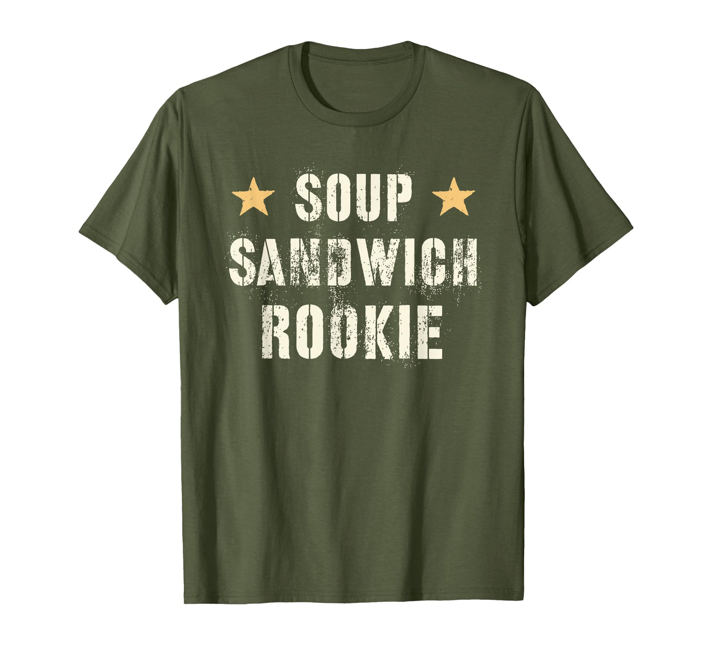 Soup Sandwich Rookie Proud Officer T-Shirt - Fun Novelty Design Men Women - T-Shirt, Sweatshirt, Hoodie
