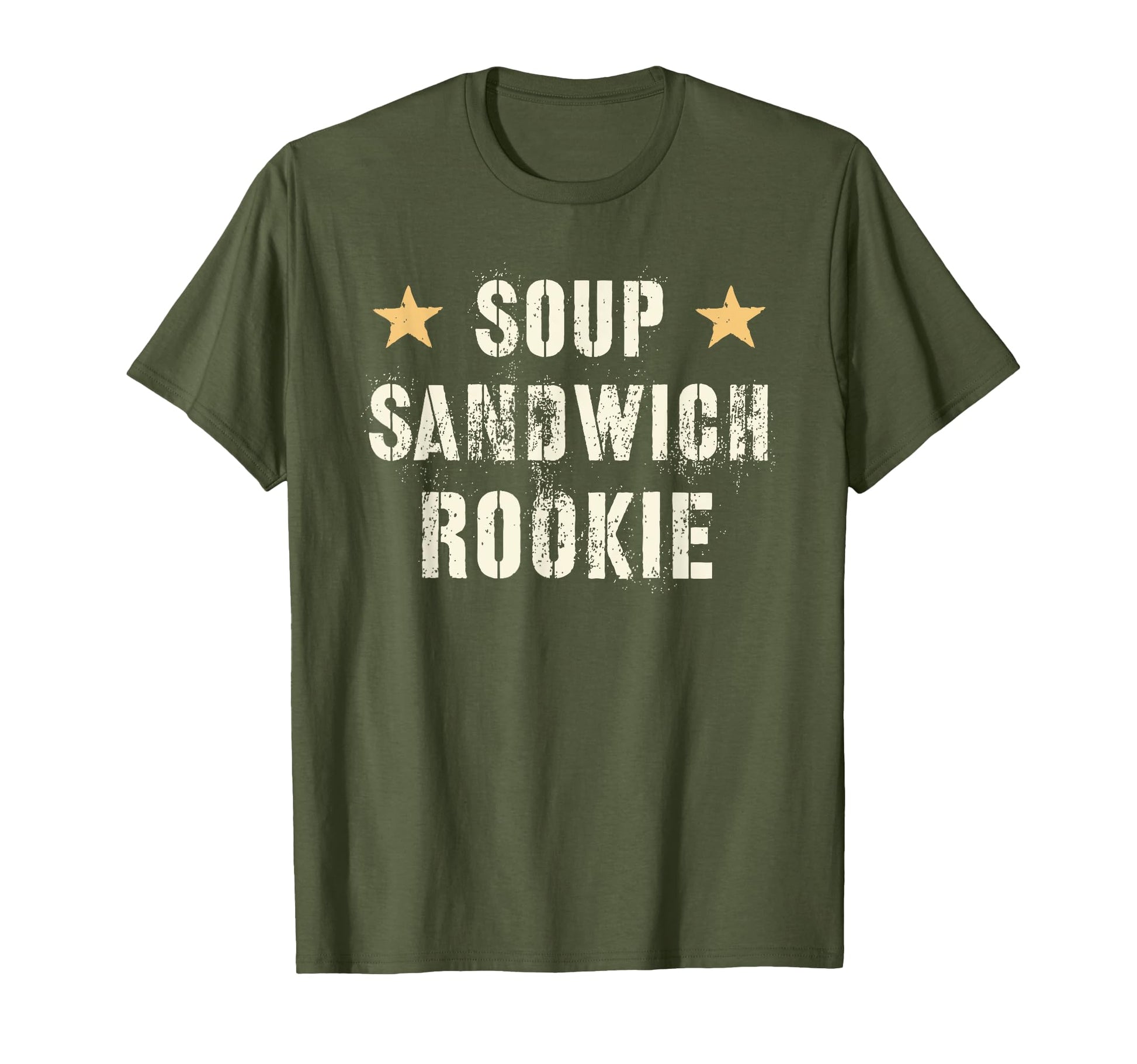 Soup Sandwich Rookie Proud Officer T-Shirt - Fun Novelty Design Men Women - T-Shirt, Sweatshirt, Hoodie