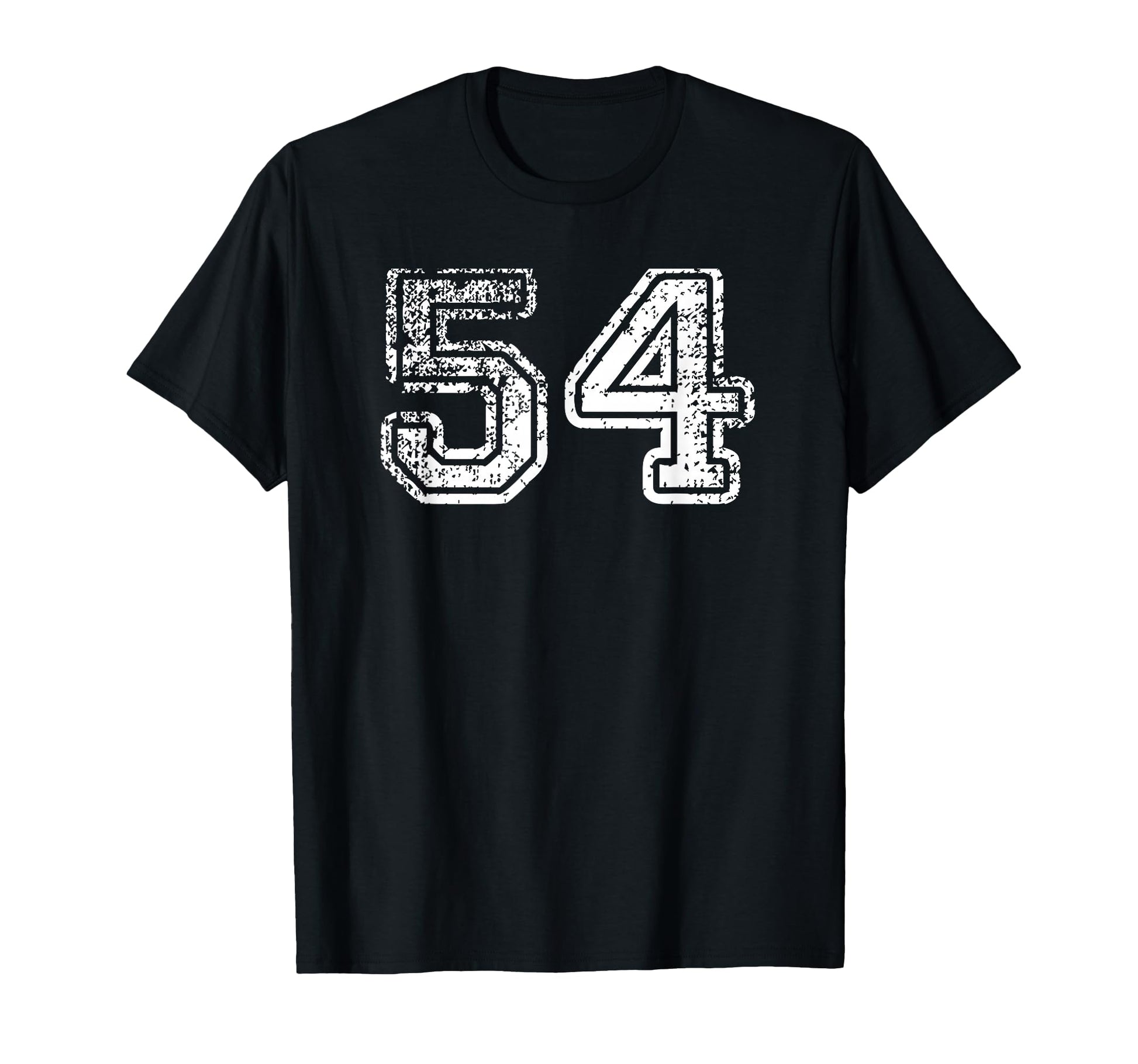 Number 54 Baseball Football Soccer T-Shirt - Casual Everyday Wear Unisex - T-Shirt, Sweatshirt, Hoodie