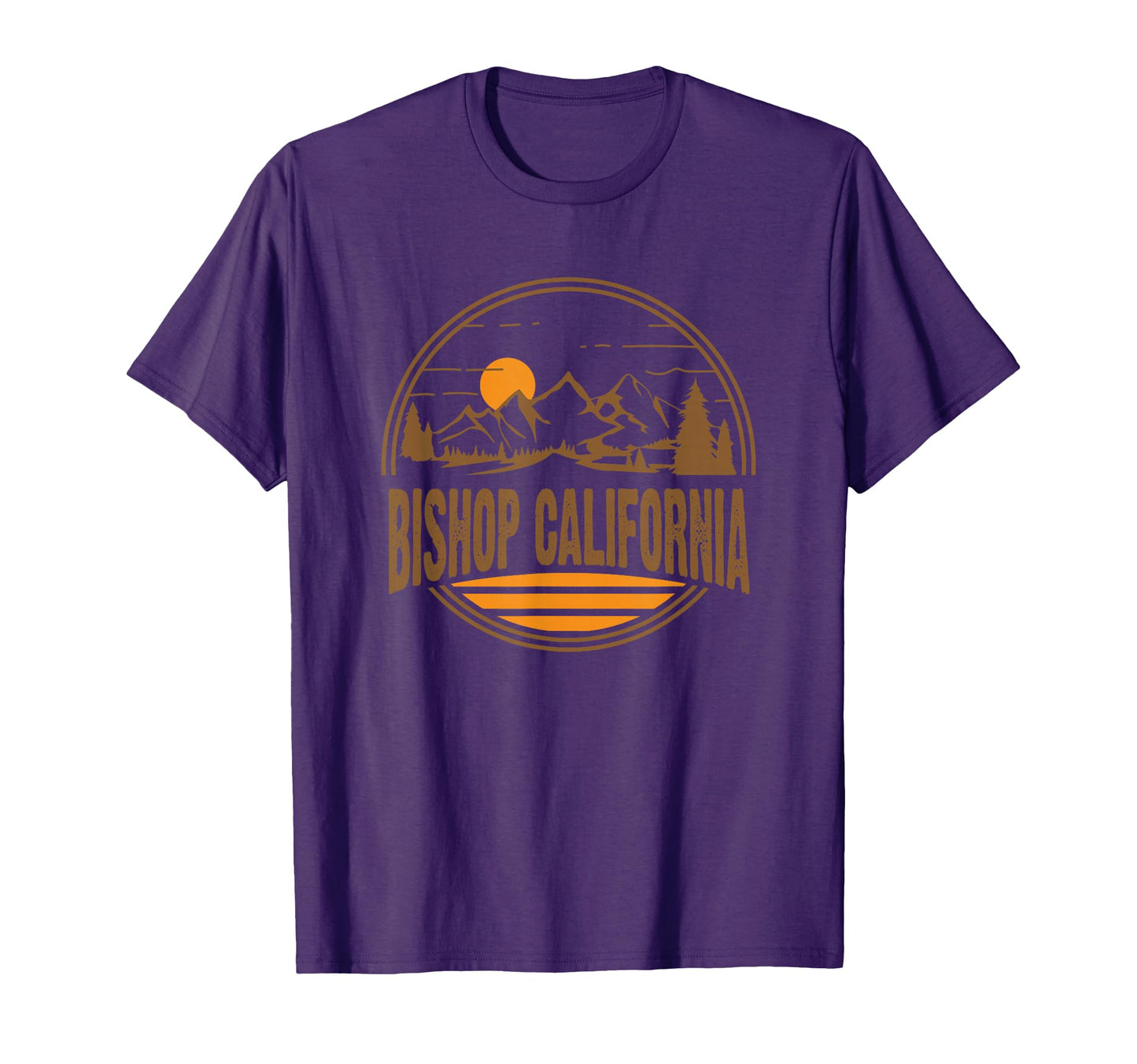 Bishop California Mountain Hiking T-Shirt - Aesthetic Graphic Unisex - T-Shirt, Sweatshirt, Hoodie