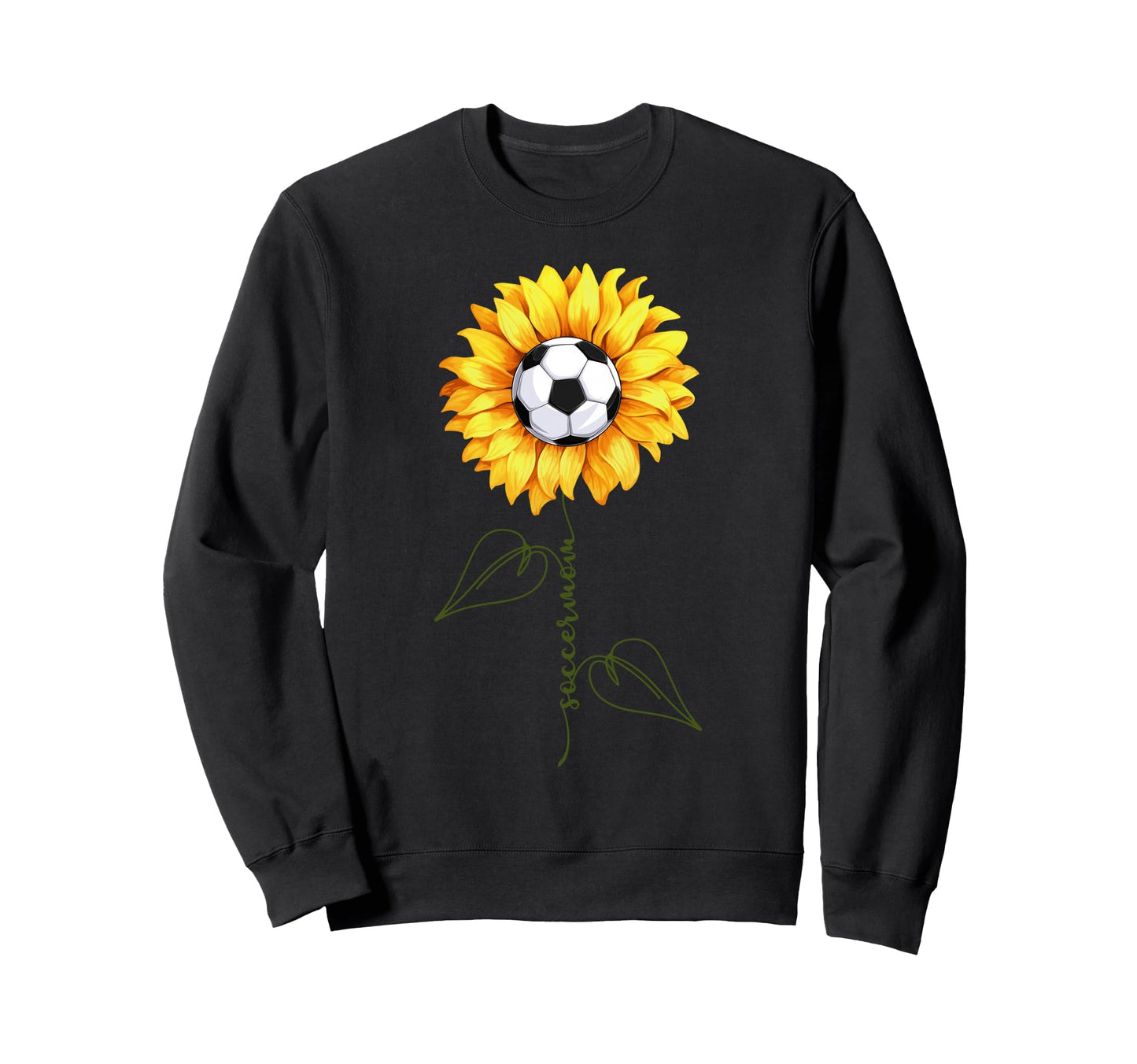 Soccer Mom Mama Soccer Lovers Sweatshirt - Unique Graphic Men Women - T-Shirt, Sweatshirt, Hoodie