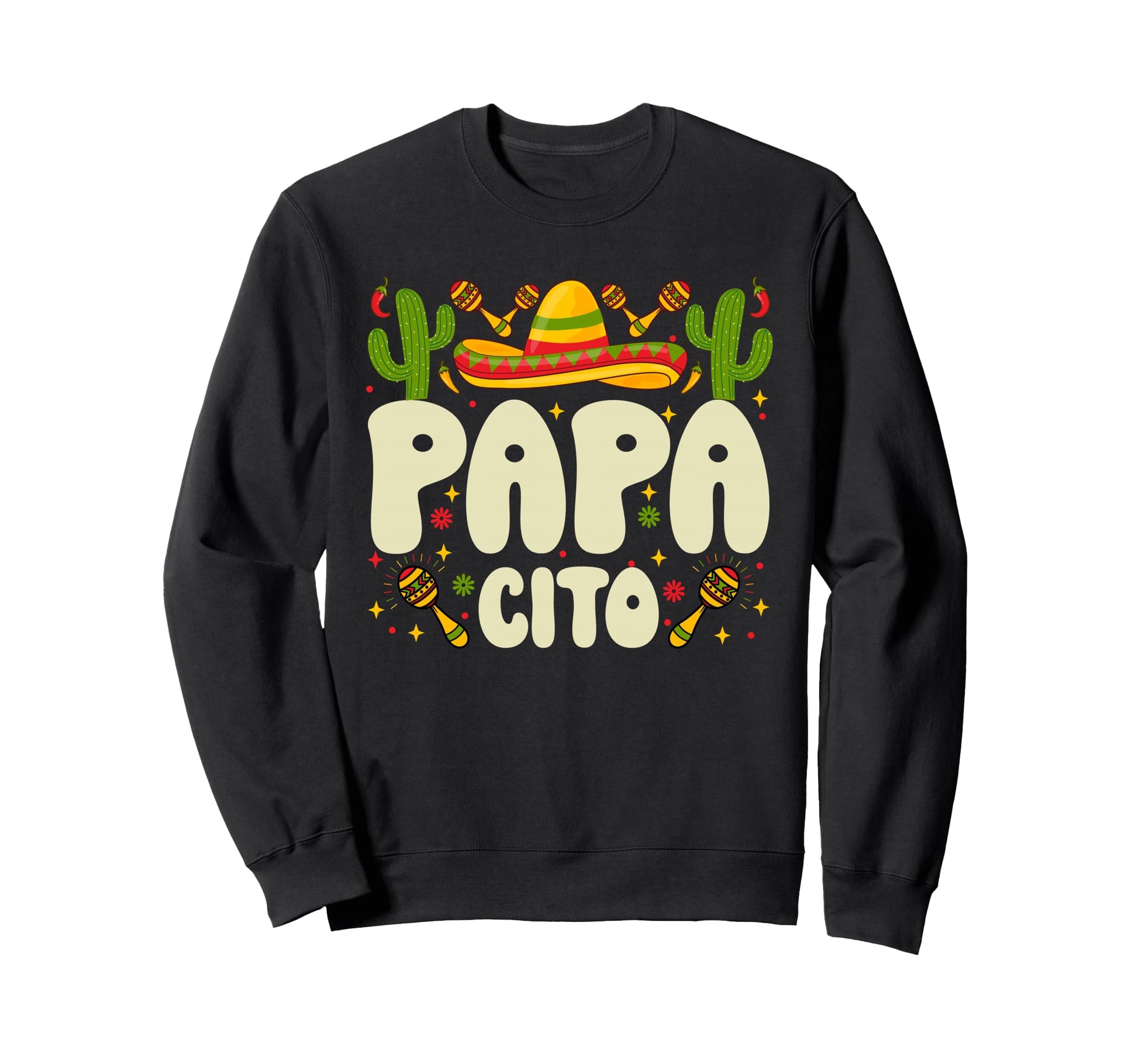 Papacito Cinco De Mayo Matching Sweatshirt - Unique Graphic Men Women - T-Shirt, Sweatshirt, Hoodie