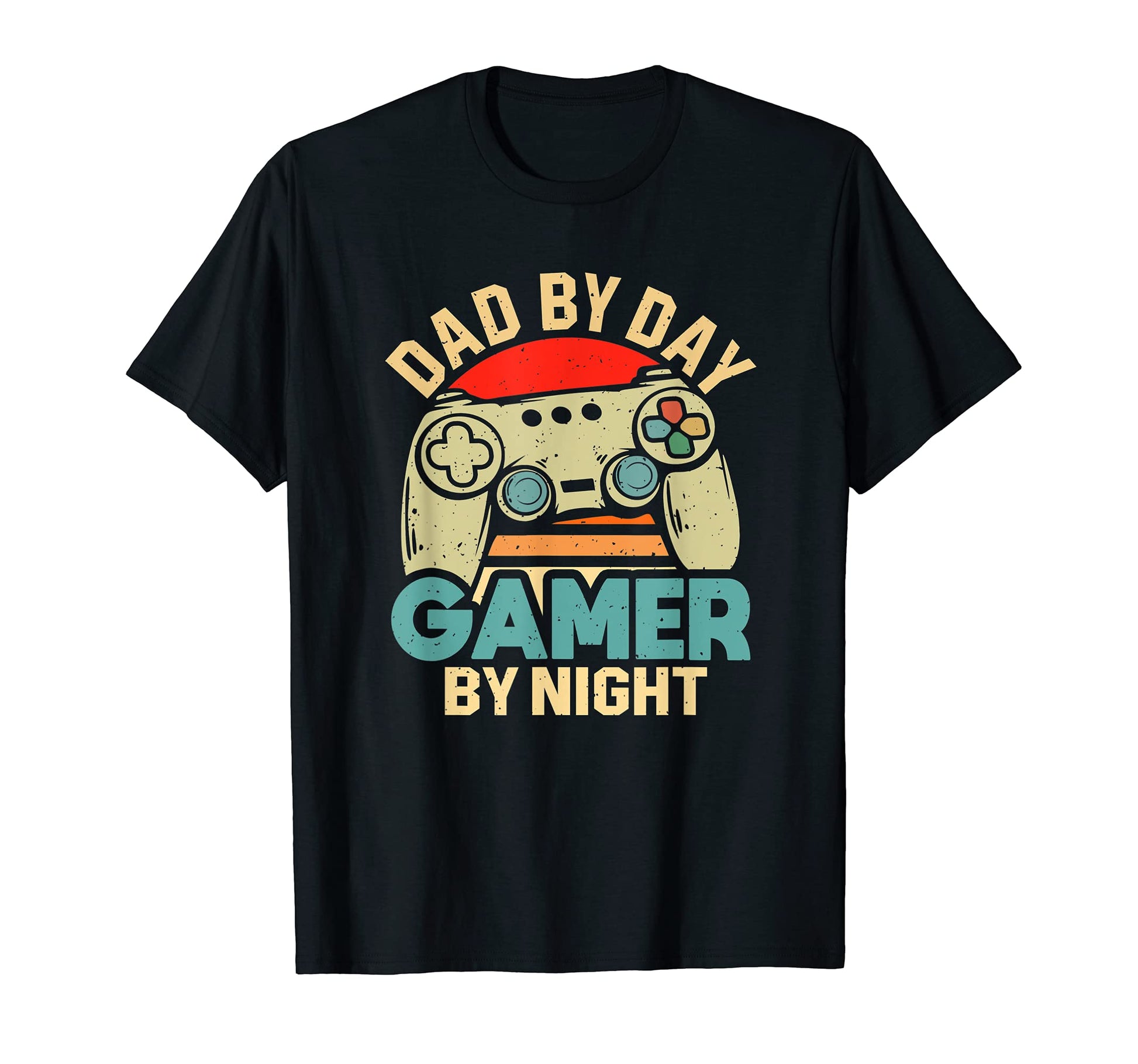 Mens Dad Day Gamer Night Funny Dad T-Shirt - Casual Everyday Wear Unisex - T-Shirt, Sweatshirt, Hoodie