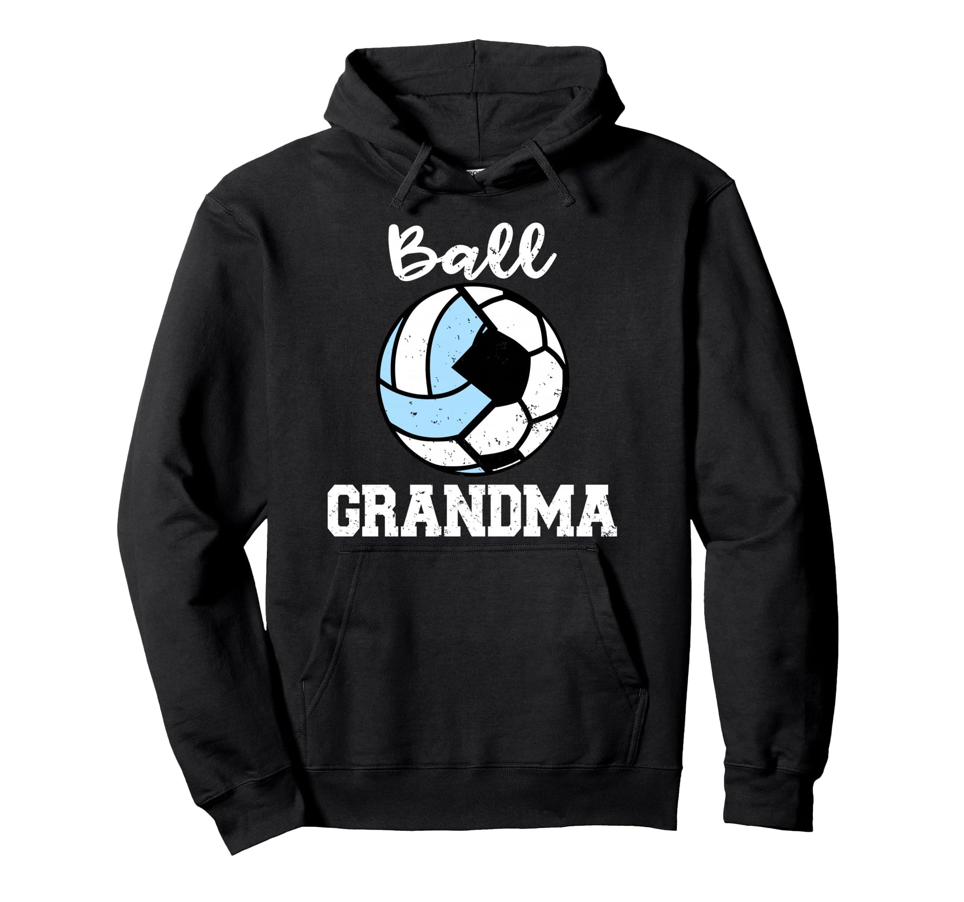 Ball Grandma Funny Soccer Volleyball Hoodie - Unique Graphic for Adults - T-Shirt, Sweatshirt, Hoodie