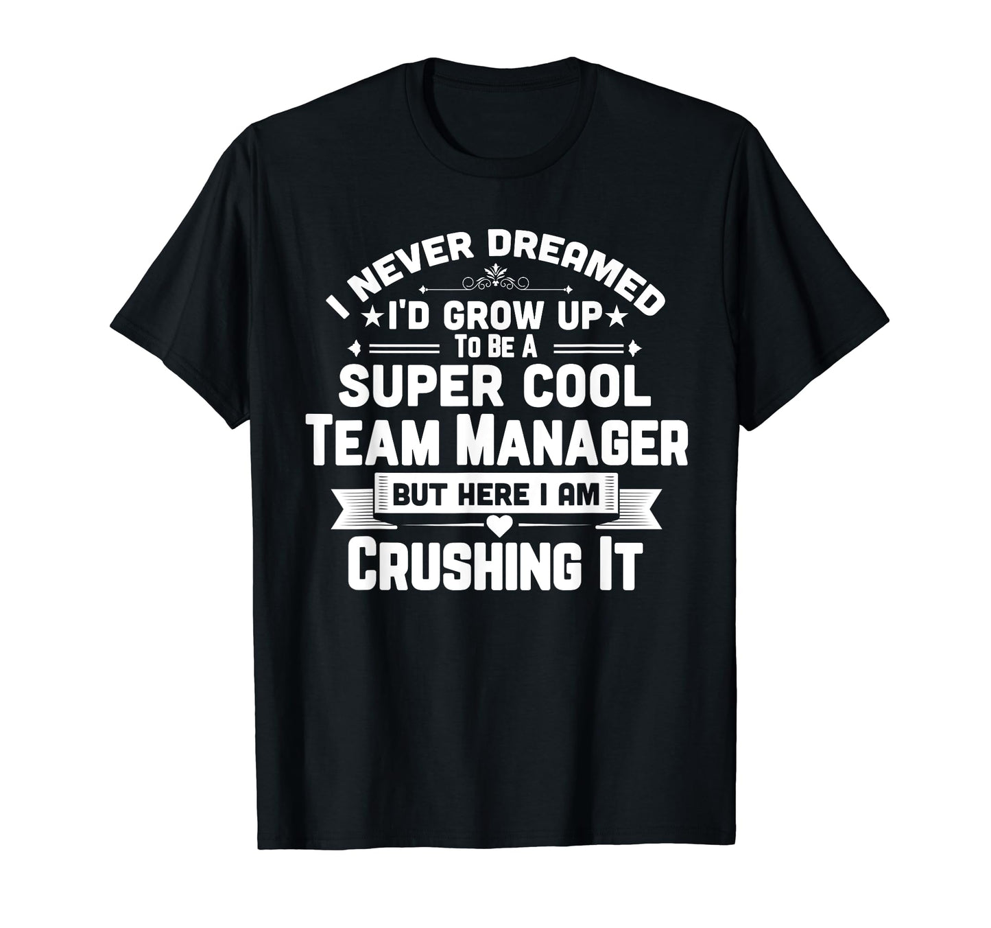 Super Team Manager Funny Golf Swim T-Shirt - Trendy Graphic Men Women - T-Shirt, Sweatshirt, Hoodie