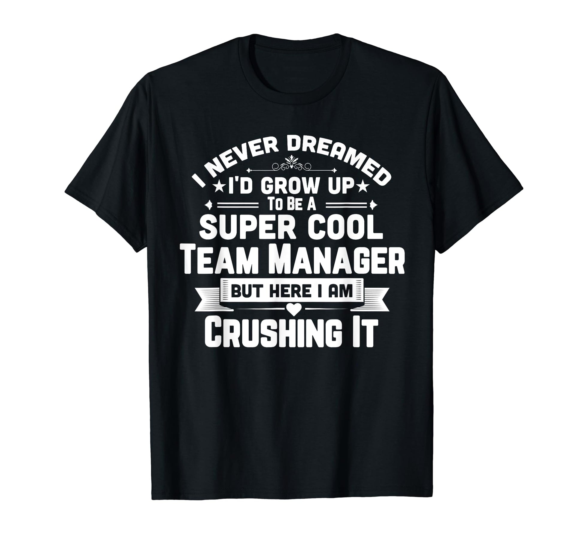 Super Team Manager Funny Golf Swim T-Shirt - Trendy Graphic Men Women - T-Shirt, Sweatshirt, Hoodie