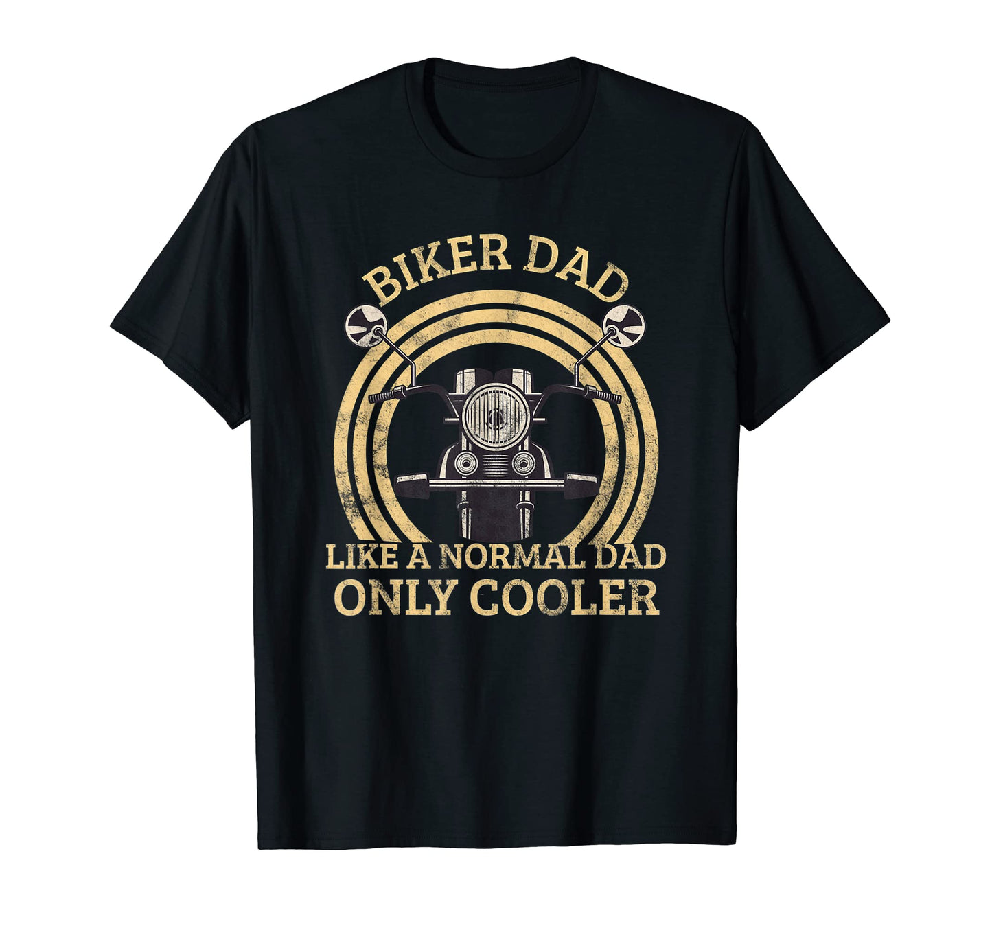 Mens Funny Biker Dad Motorcycle Dad T-Shirt - Minimalist Print for Adults - T-Shirt, Sweatshirt, Hoodie